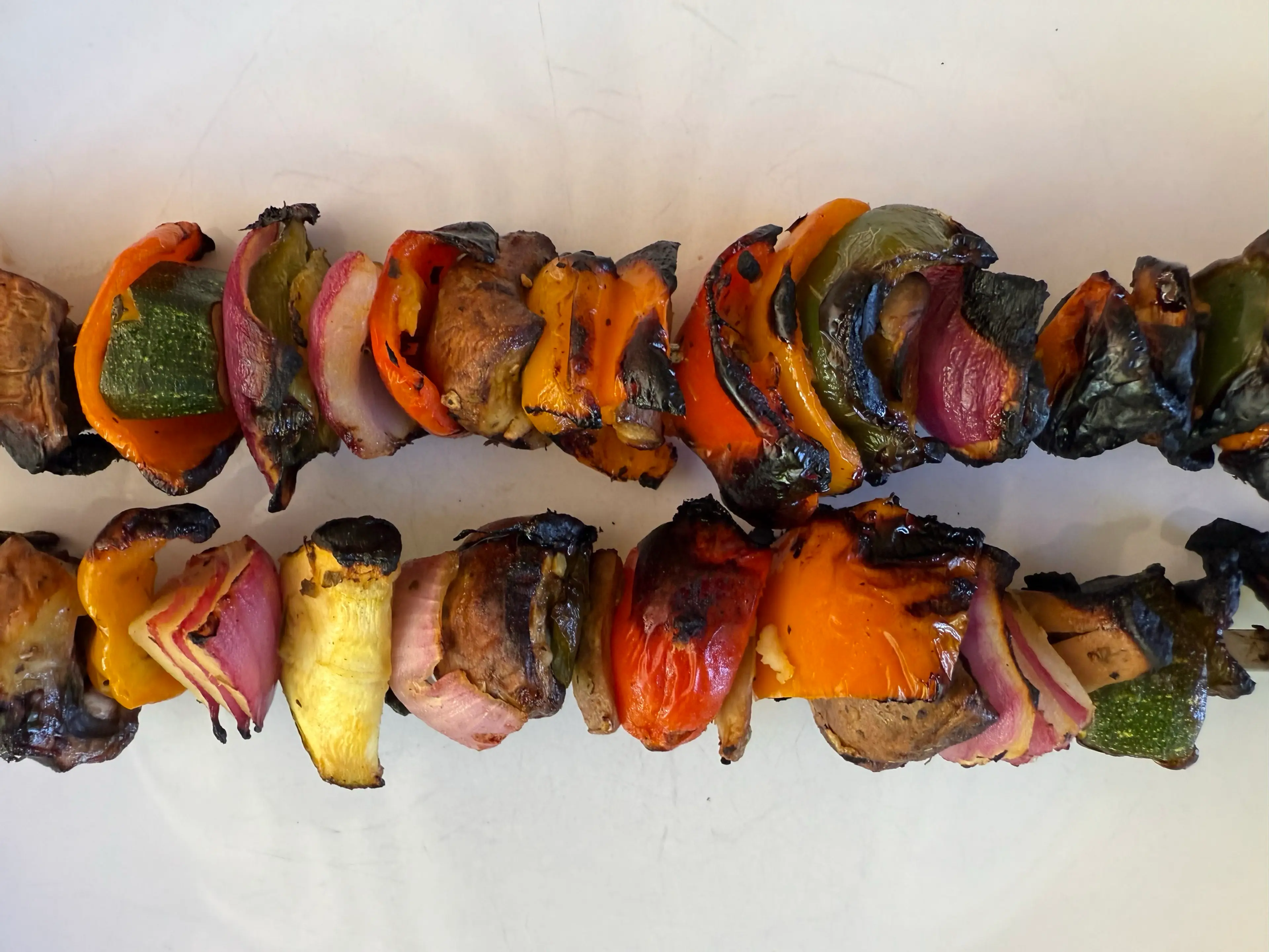 Honey Mustard Veggie Kabobs