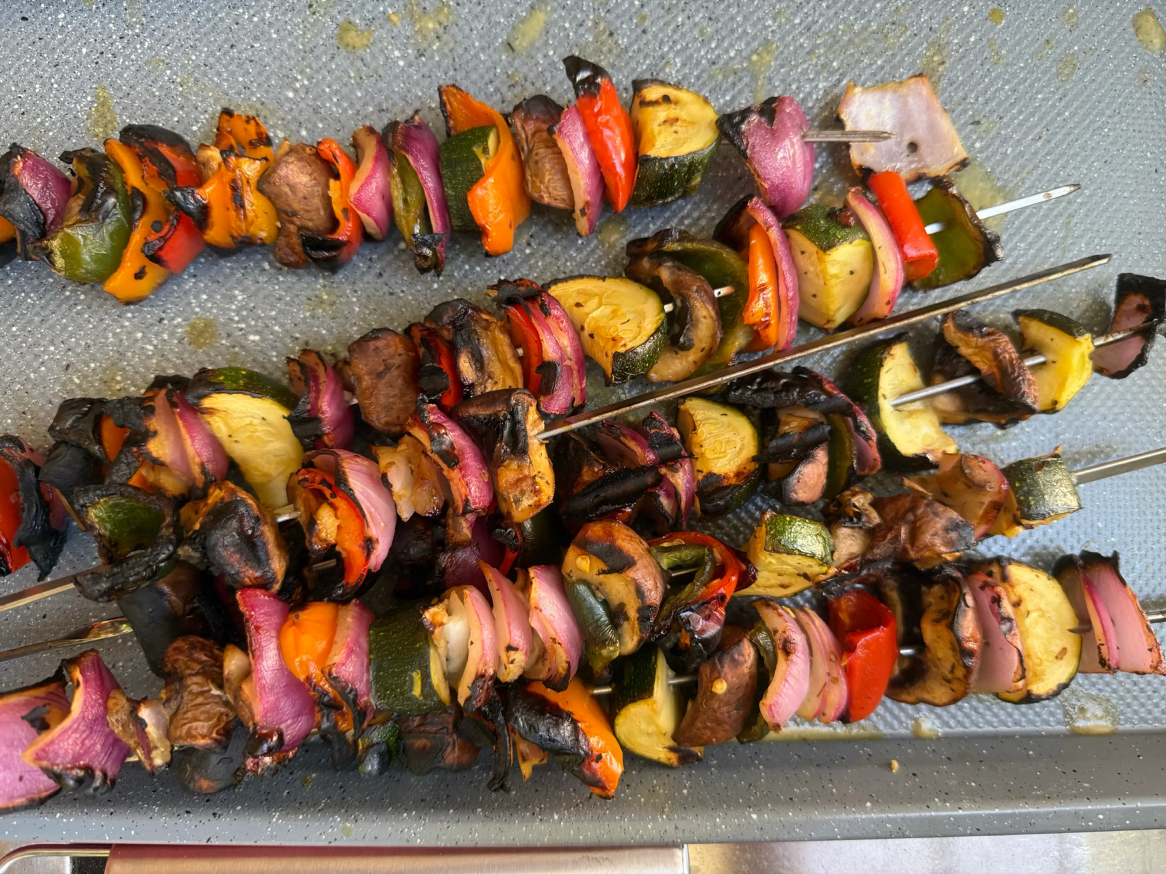 Honey Mustard Veggie Kabobs