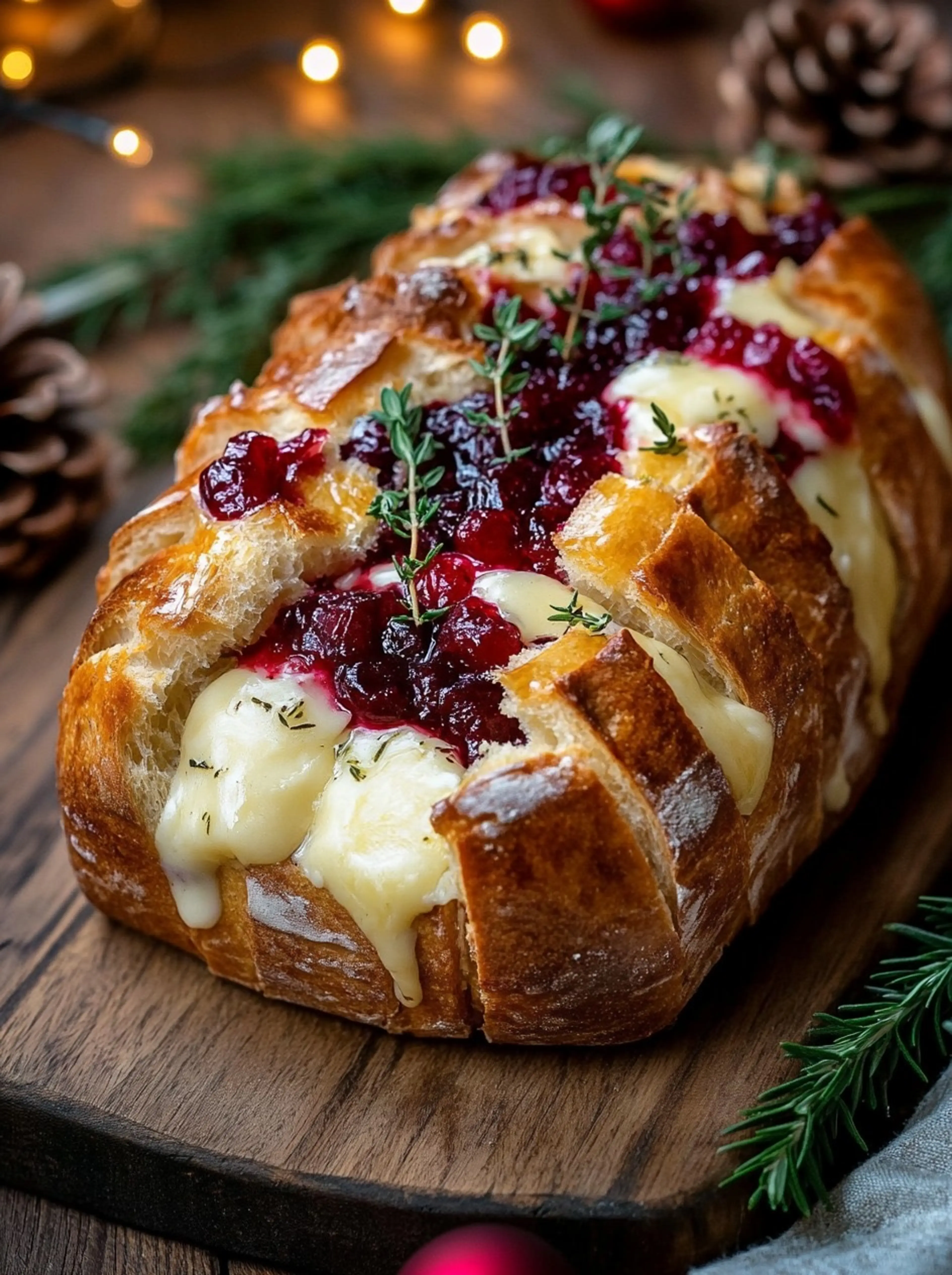 Cranberry Brie Sourdough