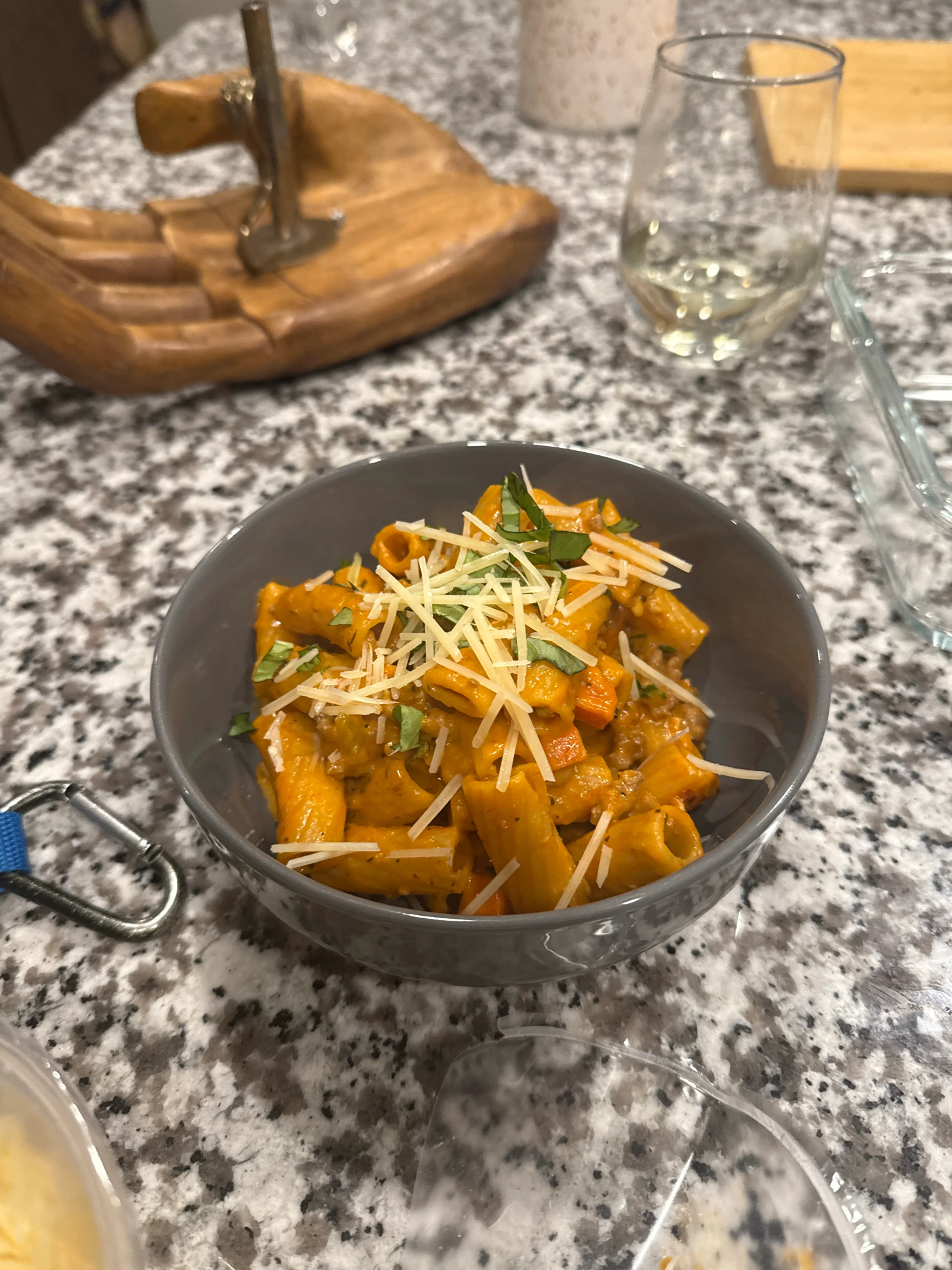 Creamy Italian Sausage Rigatoni