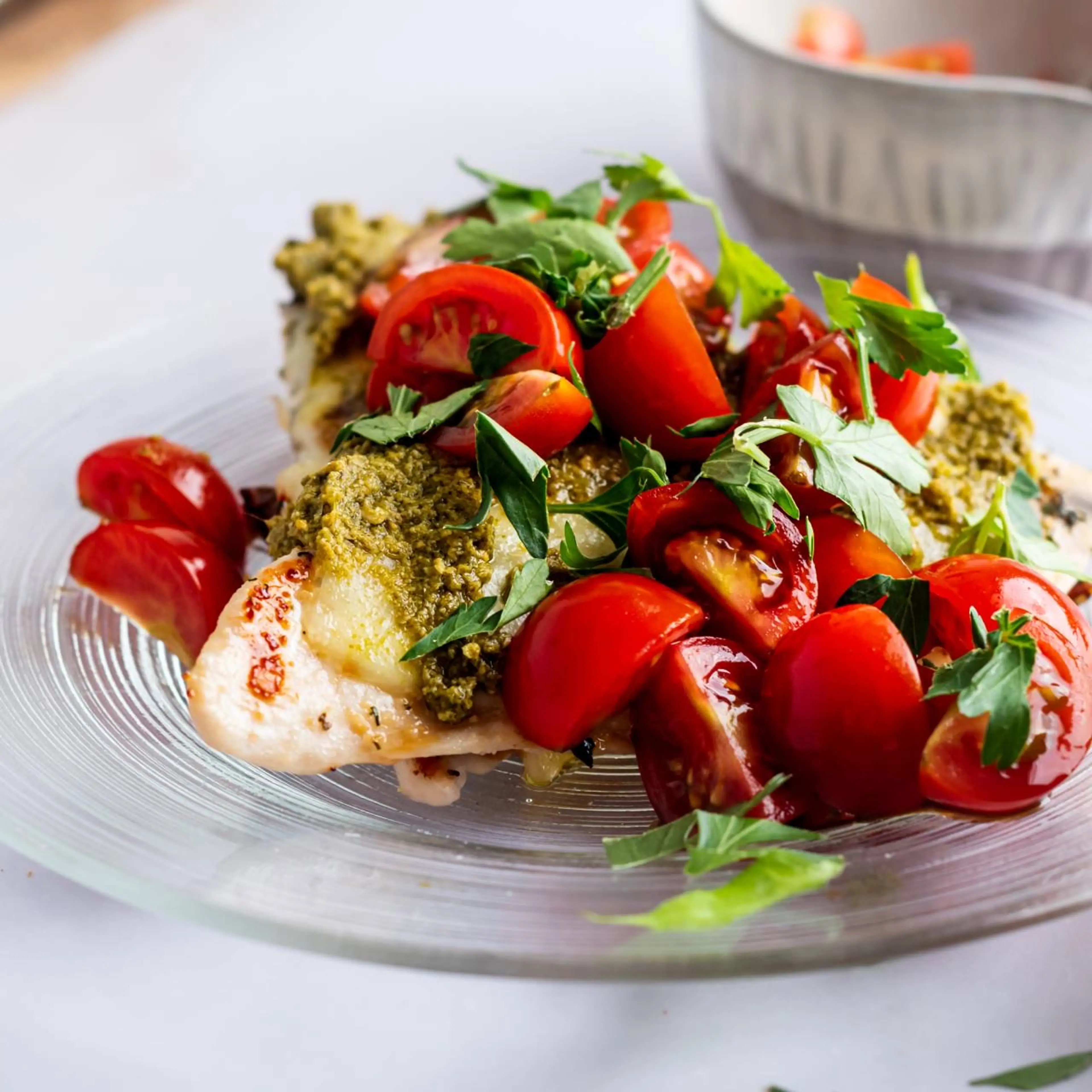 Grilled Chicken Margherita