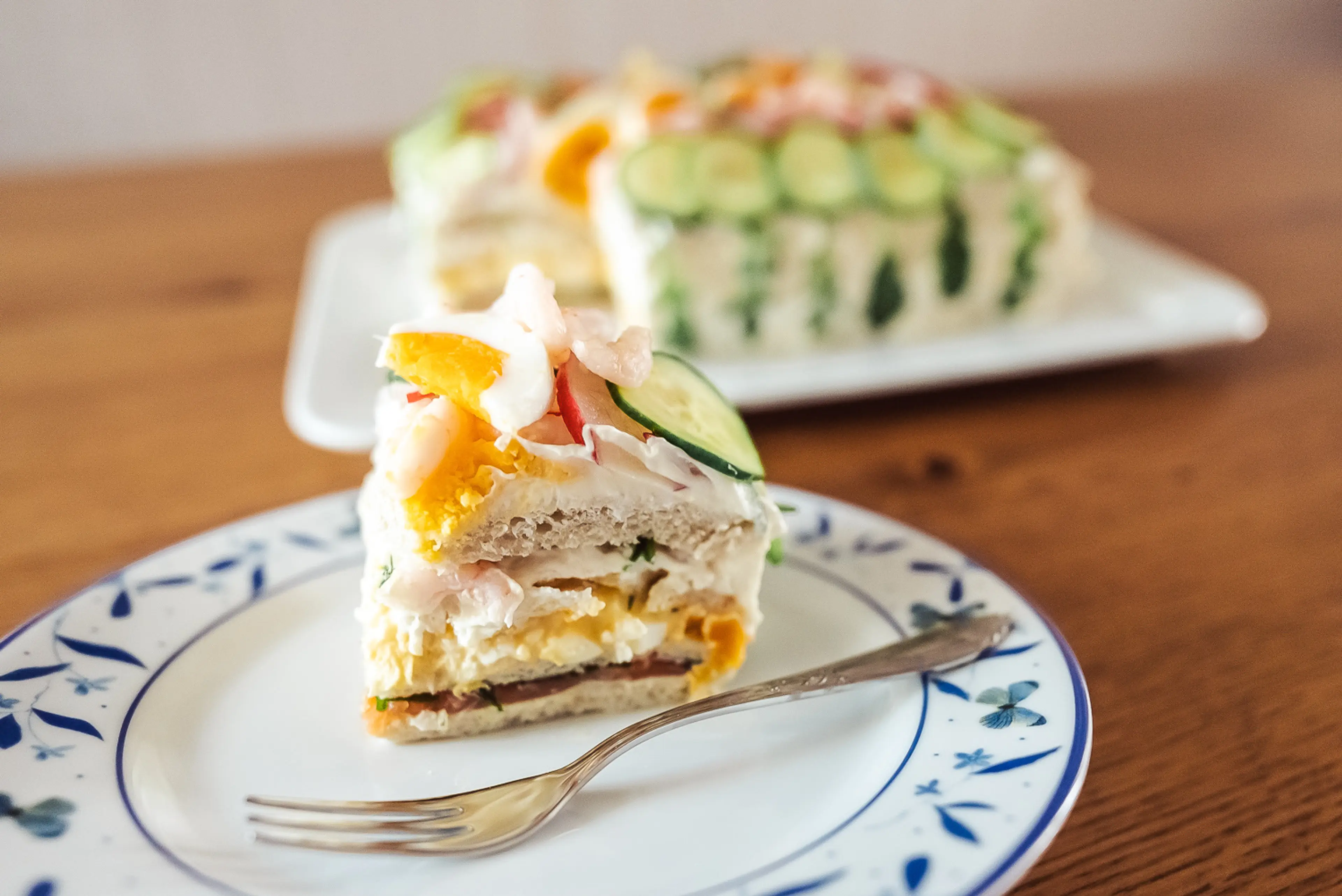 Smörgåstårta (Swedish Sandwich Cake)
