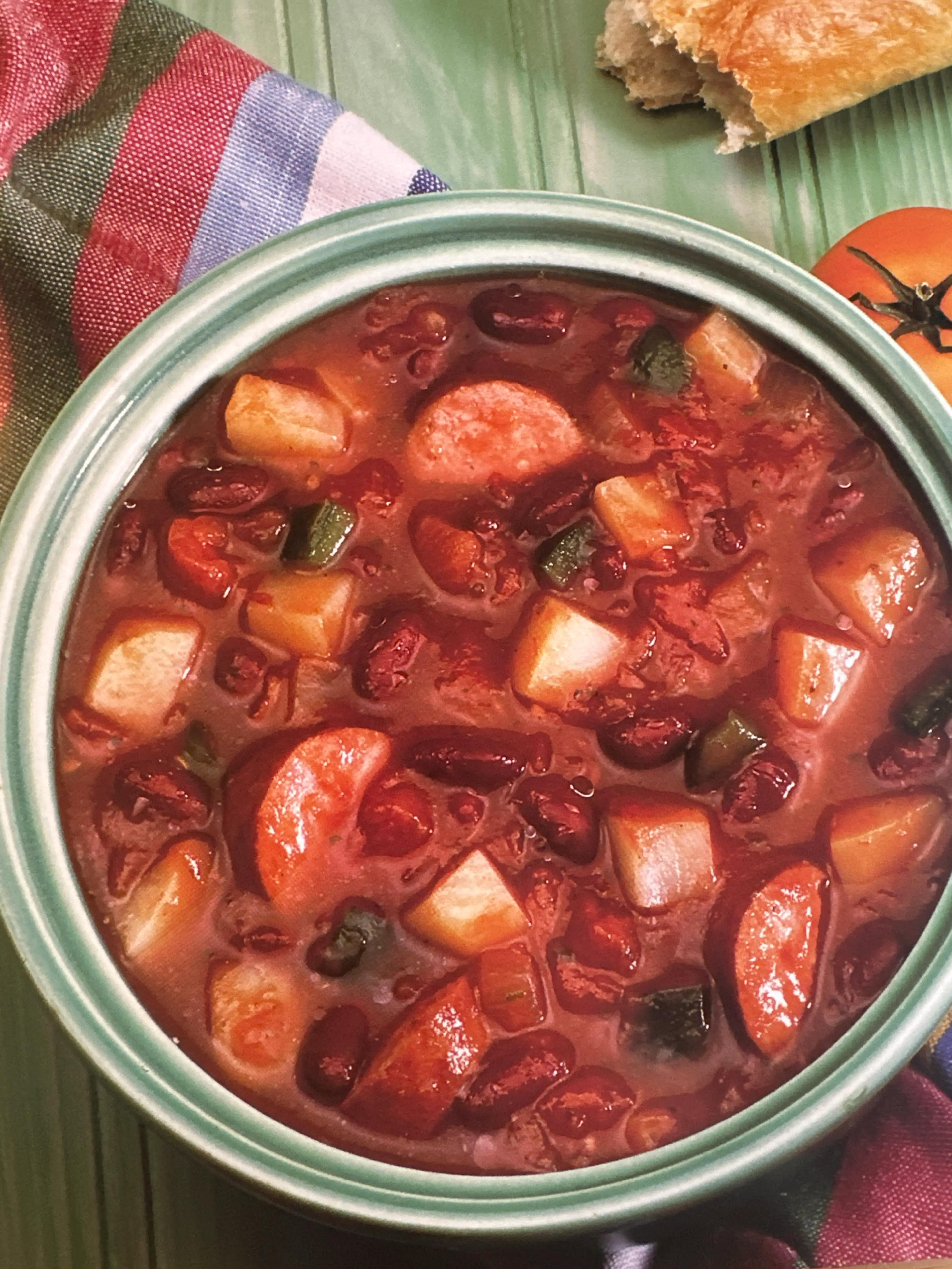 Campfire Sausage and Potato Soup