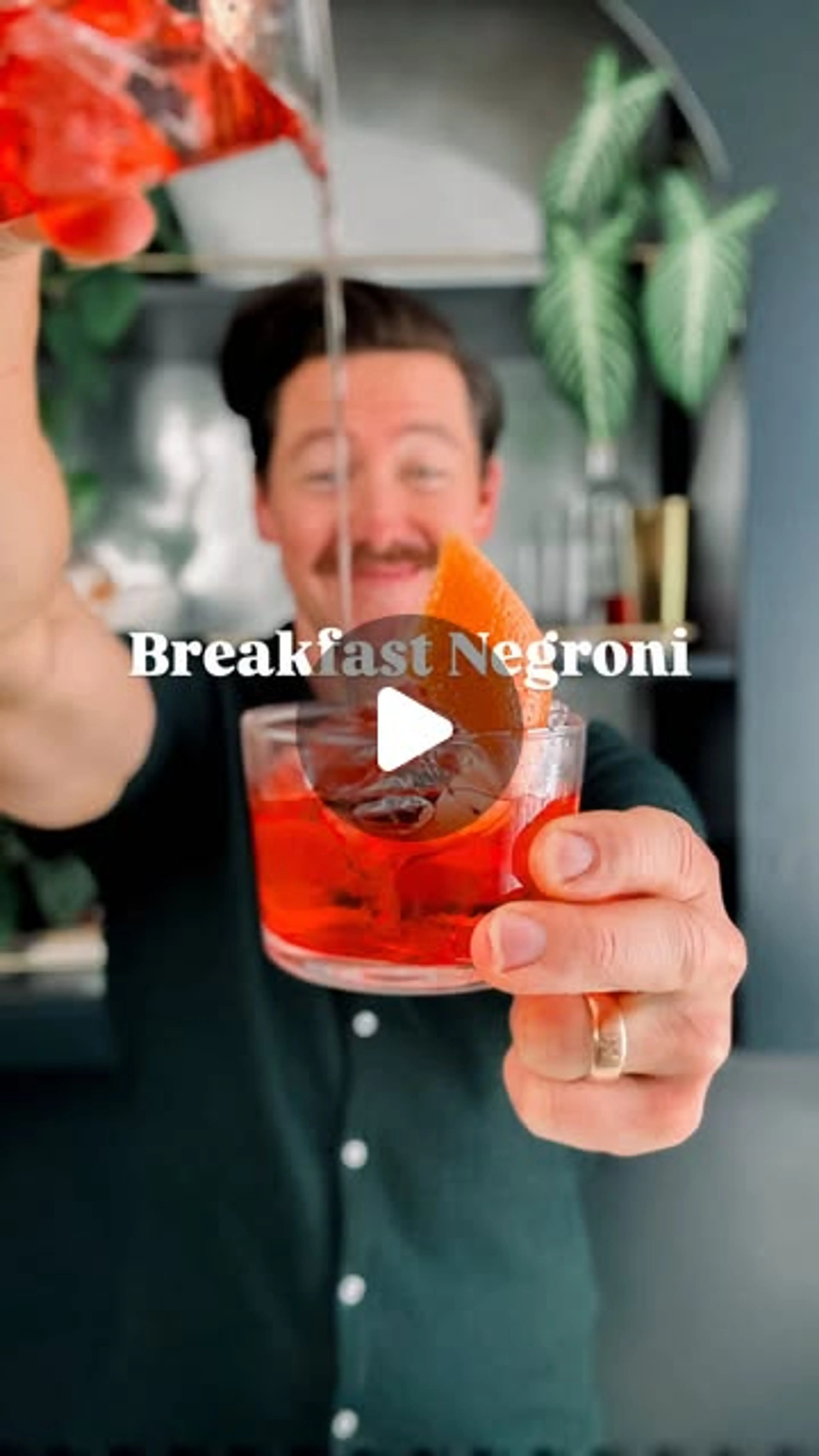 Breakfast Negroni!