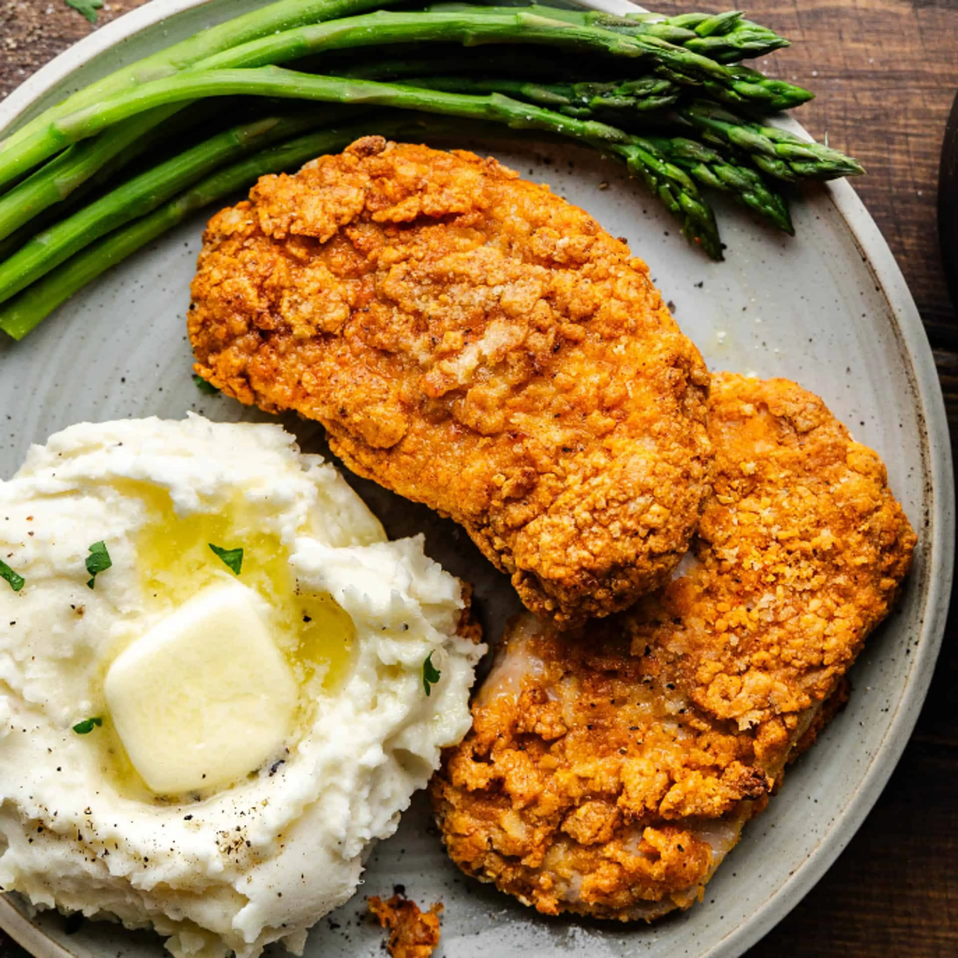 Crispy Air Fryer Pork Chops