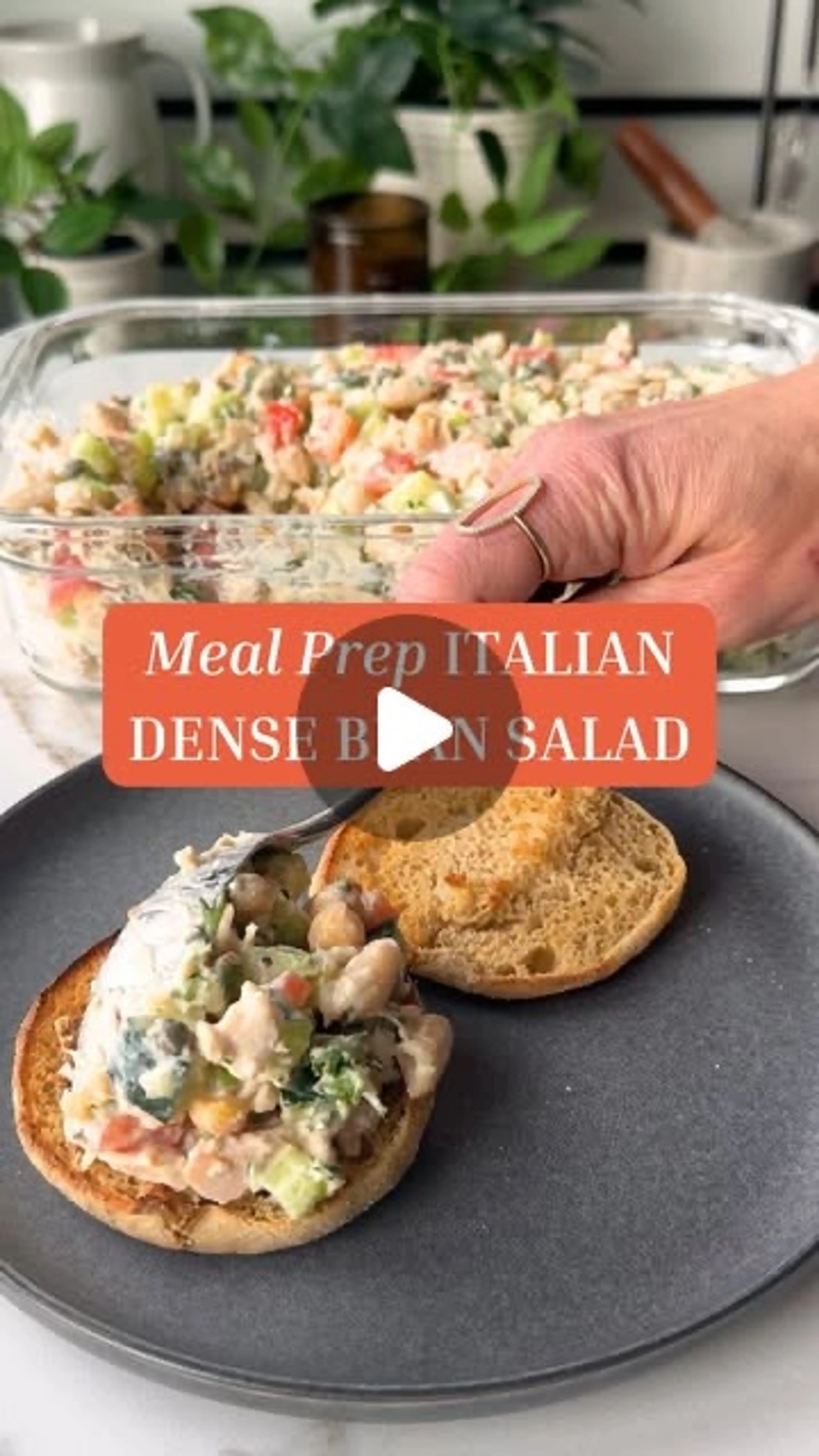 Italian Tuna Dense Bean Salad