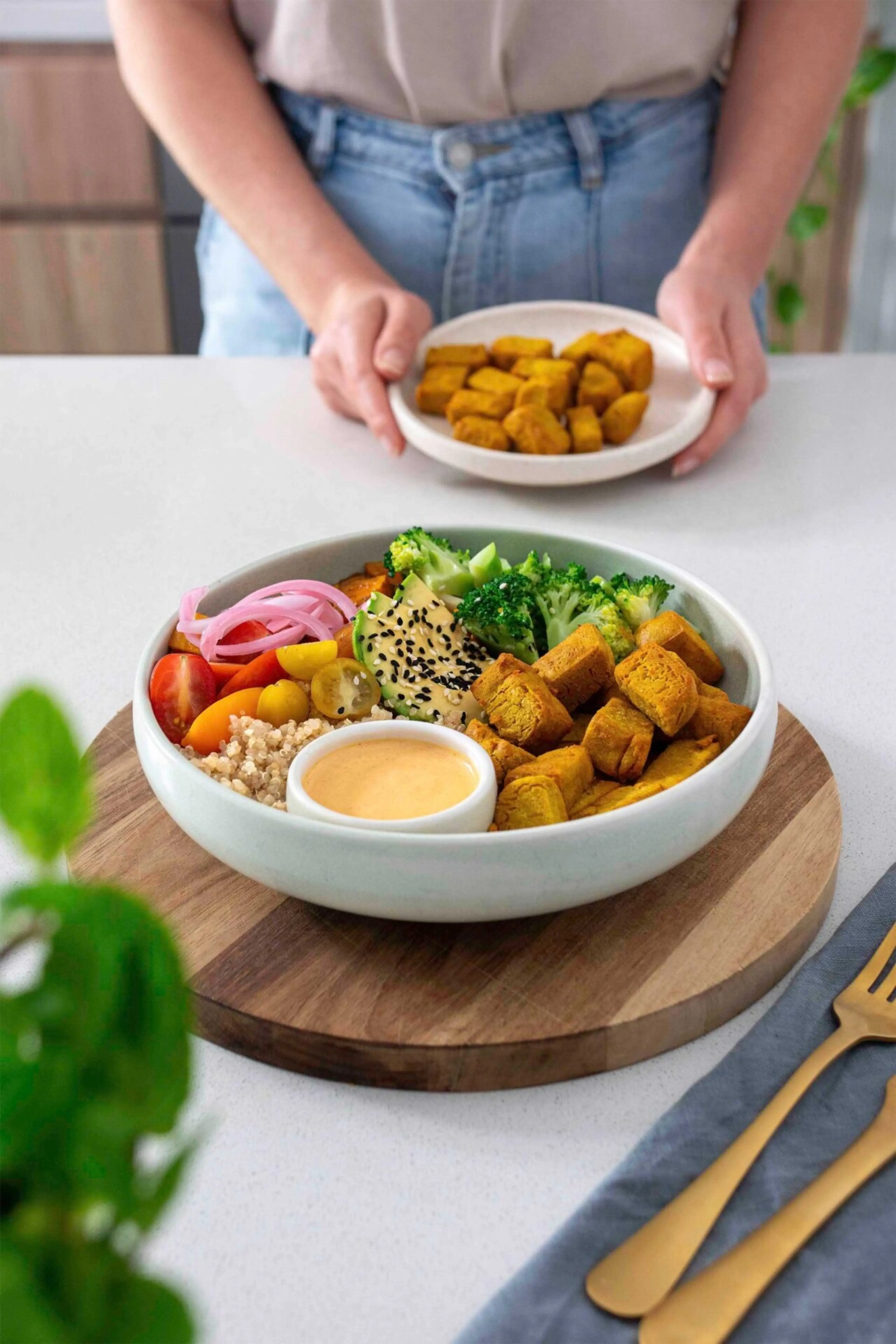 One-Ingredient Chickpea Tofu (Soy-Free)