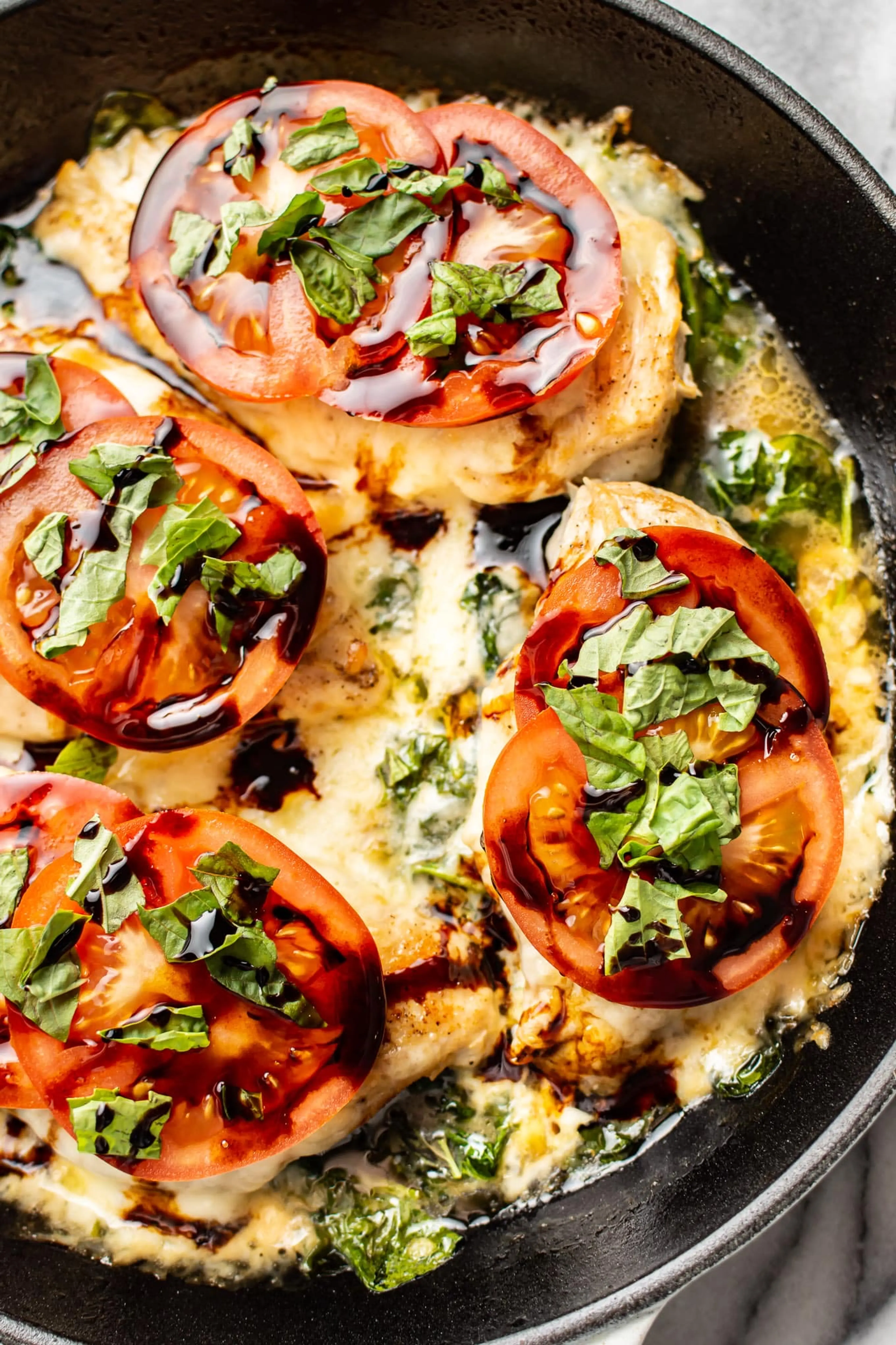 Easy Chicken Caprese