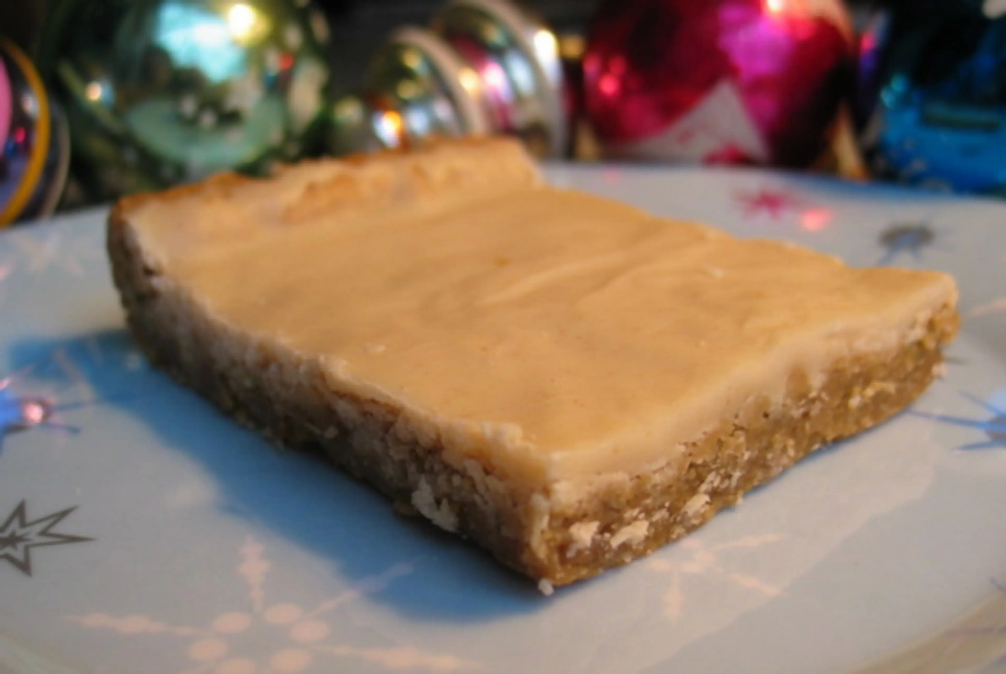 Frosted Peanut Butter Bars