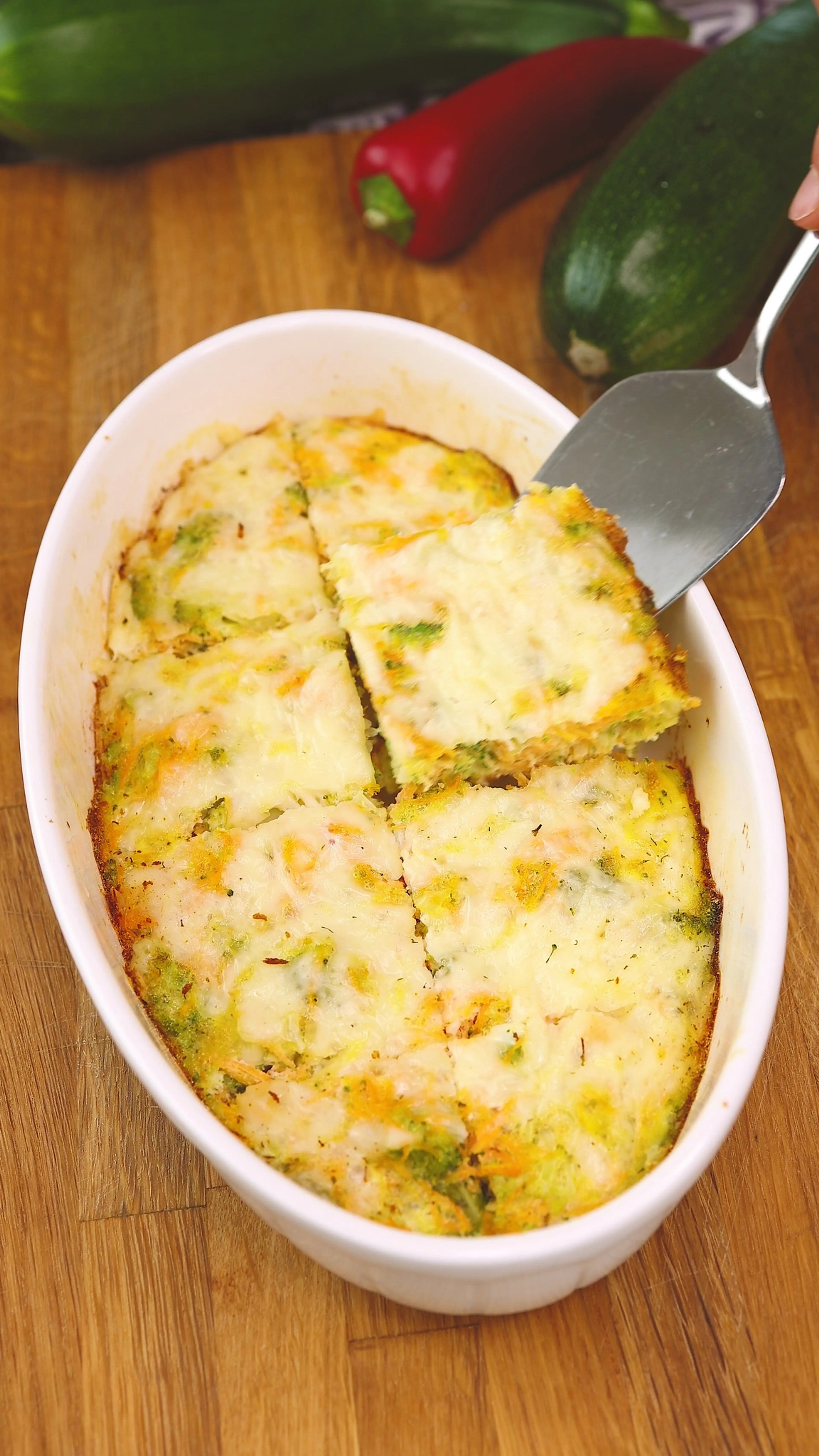 Easy Veggie Egg Bake
