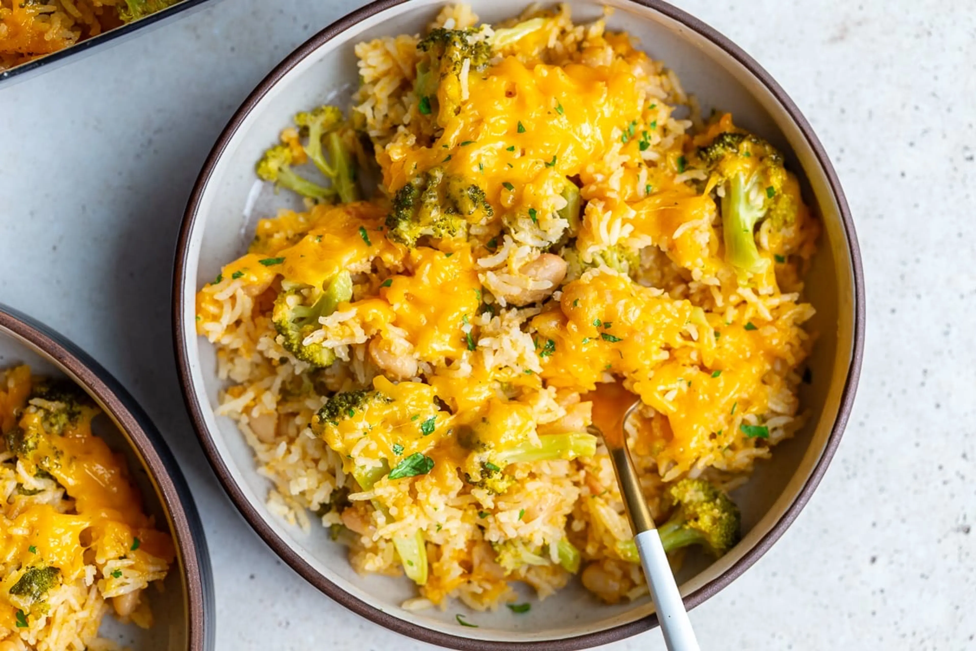 Broccoli Cheese Rice Casserole