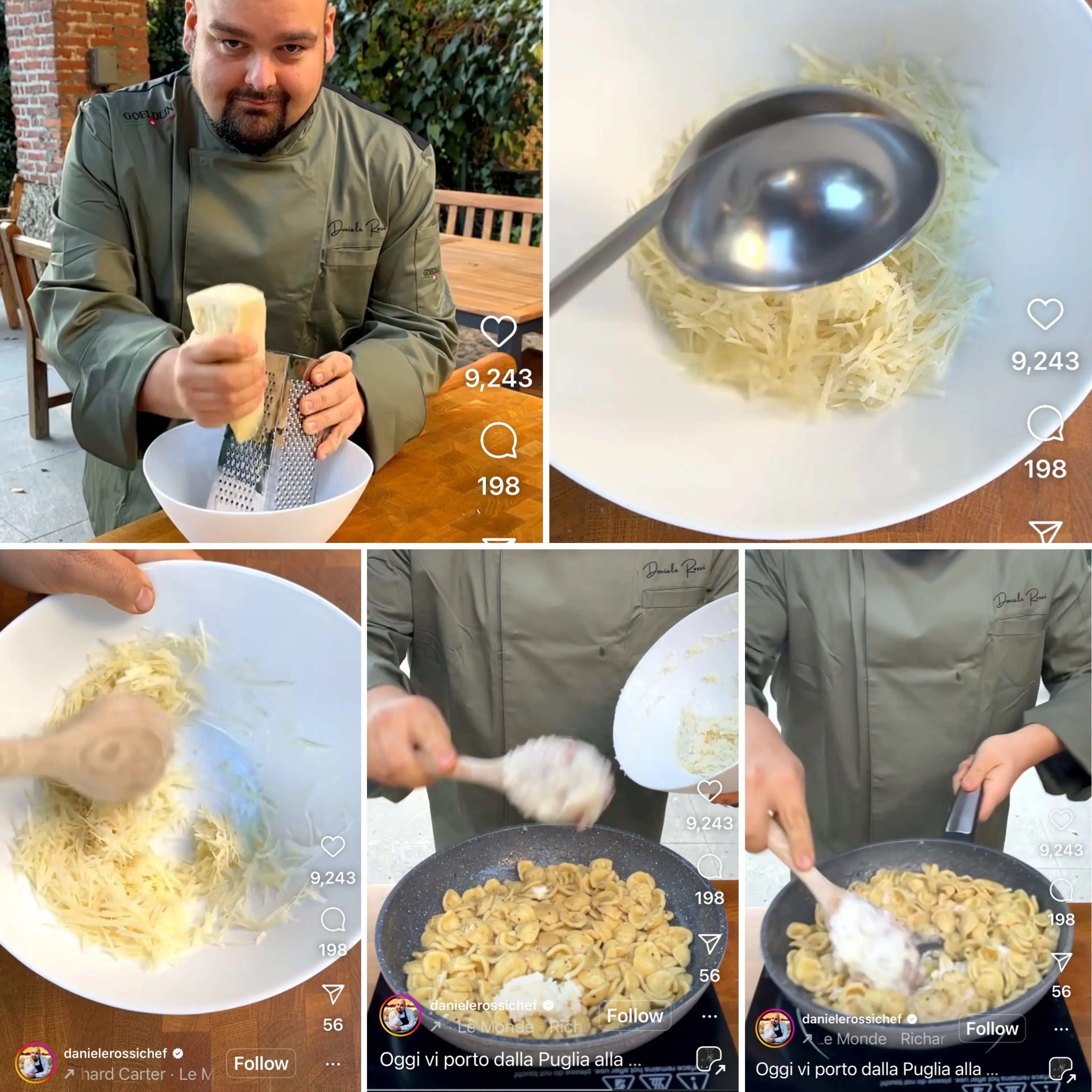 Orecchiette Cacio e Pepe con Pecorino Toscano