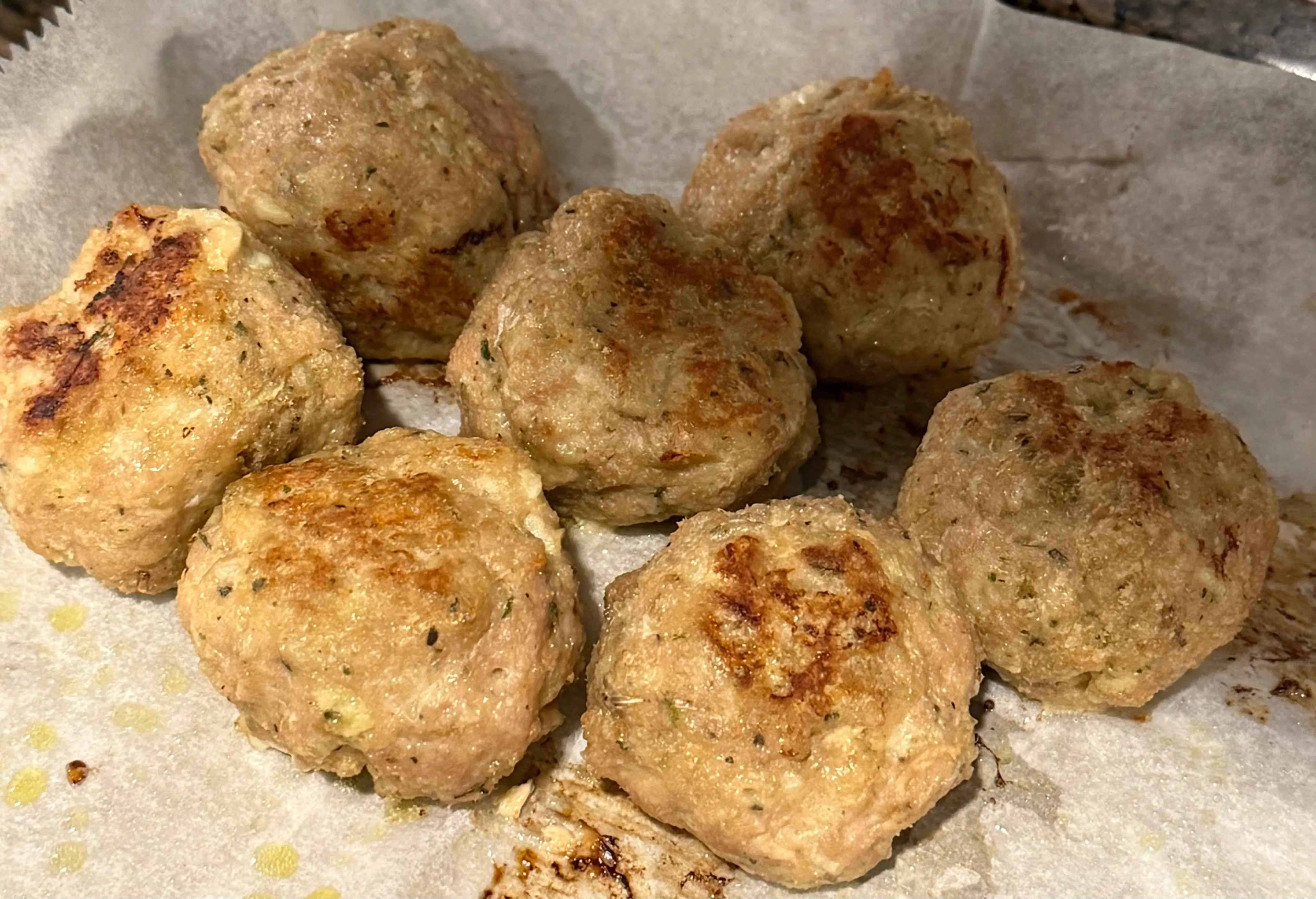 Baked Turkey Meatballs