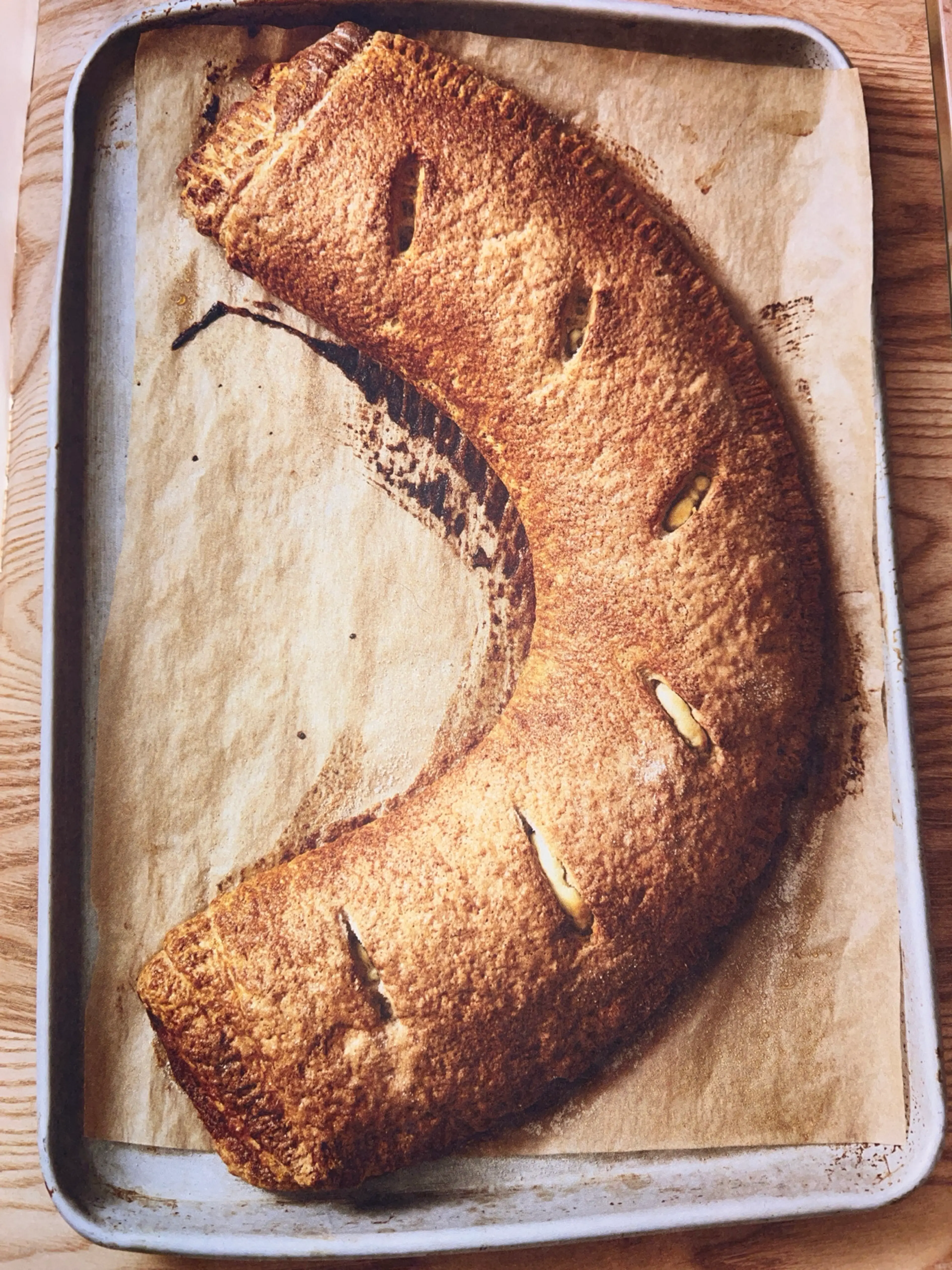 Rye and Cream Cheese Kringle