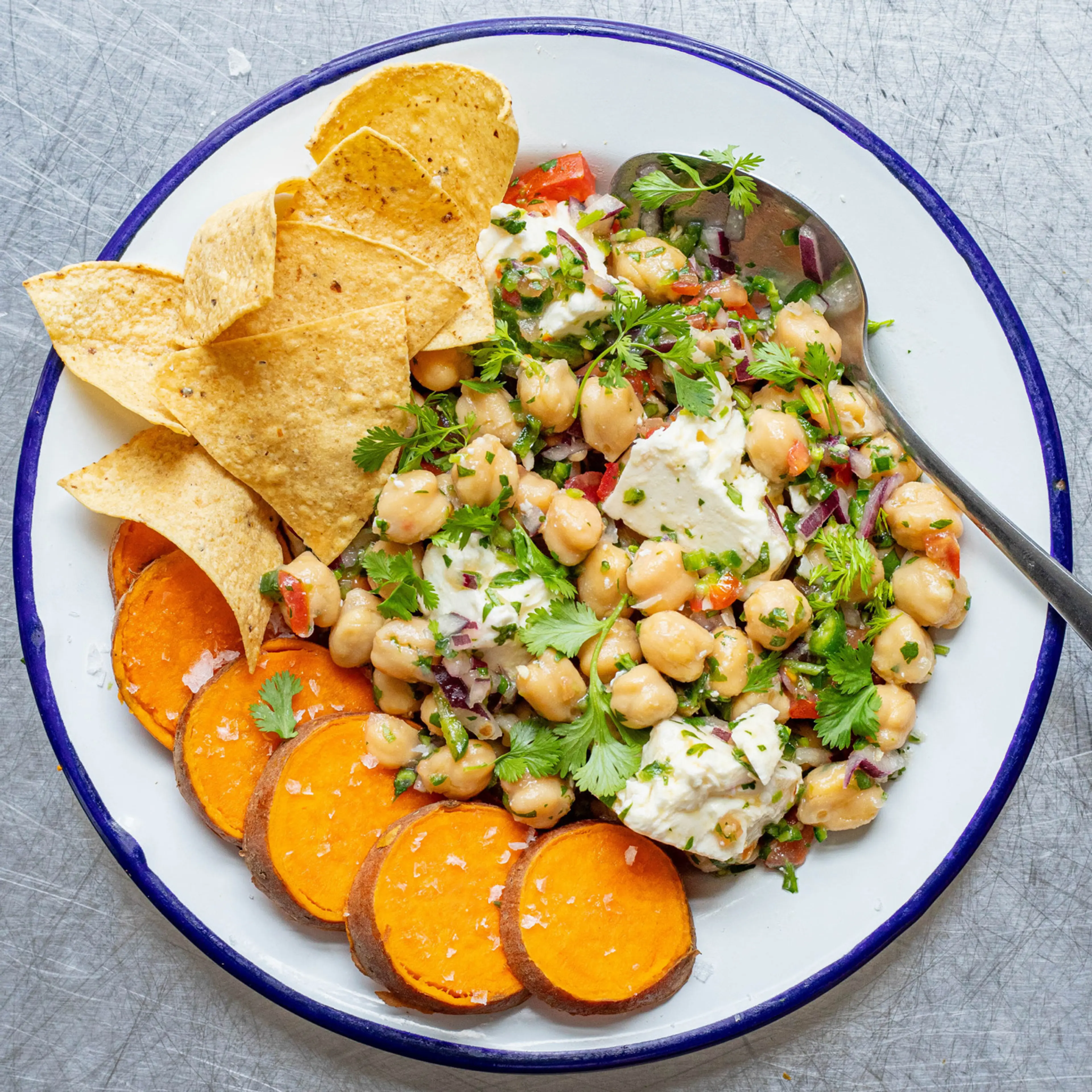Summery Chickpea & Feta Ceviche