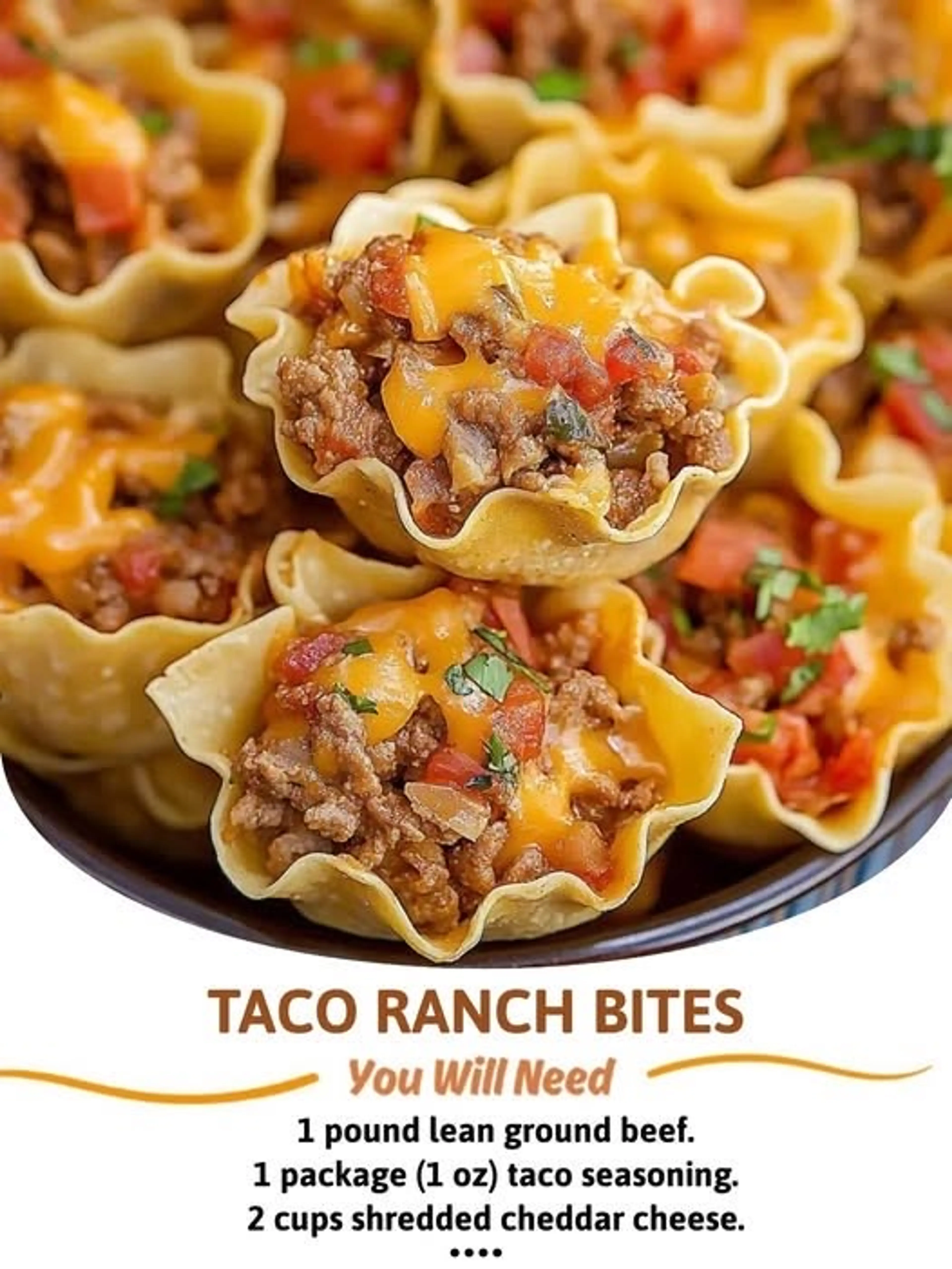 Taco Ranch Bites