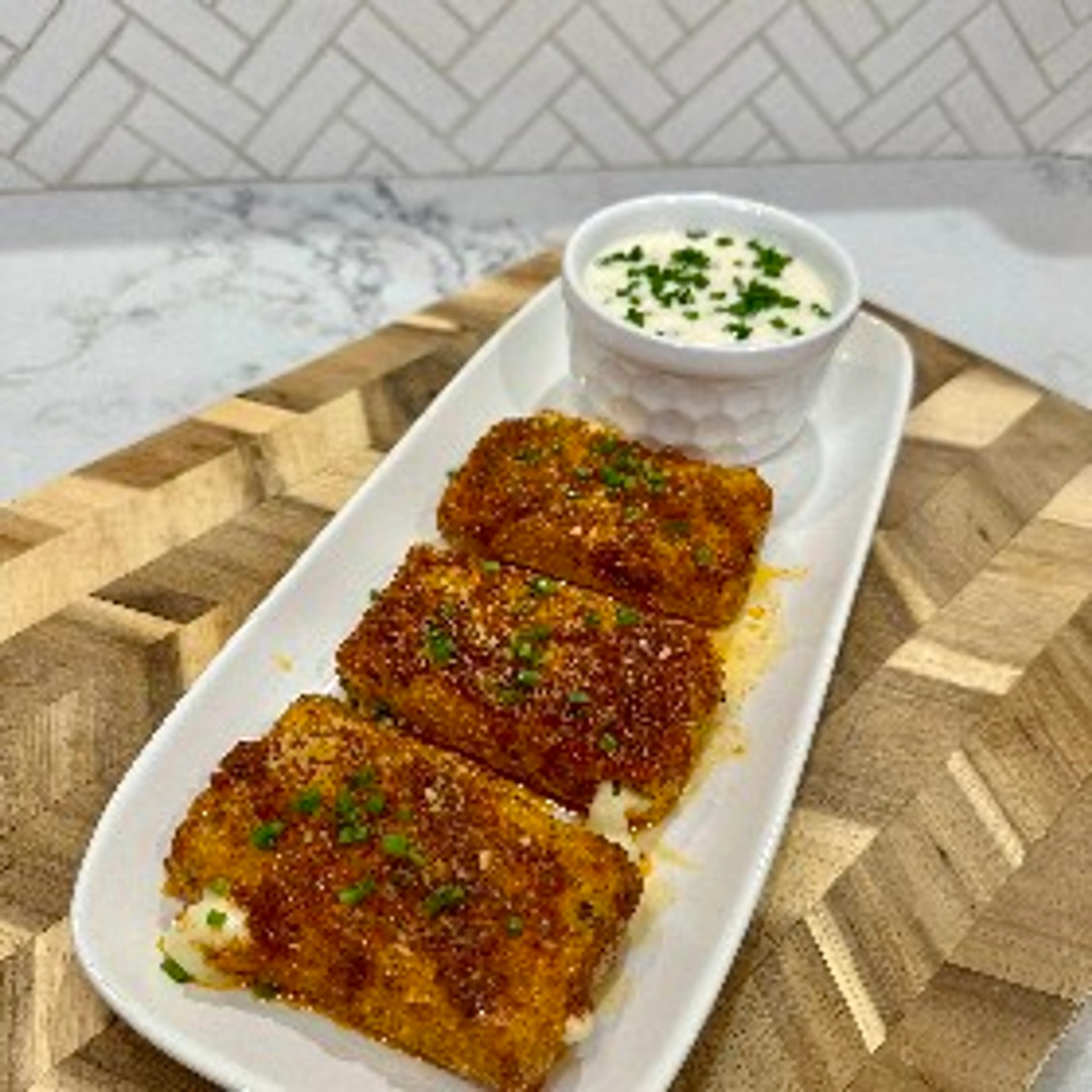 Nashville Hot Mozzarella Sticks