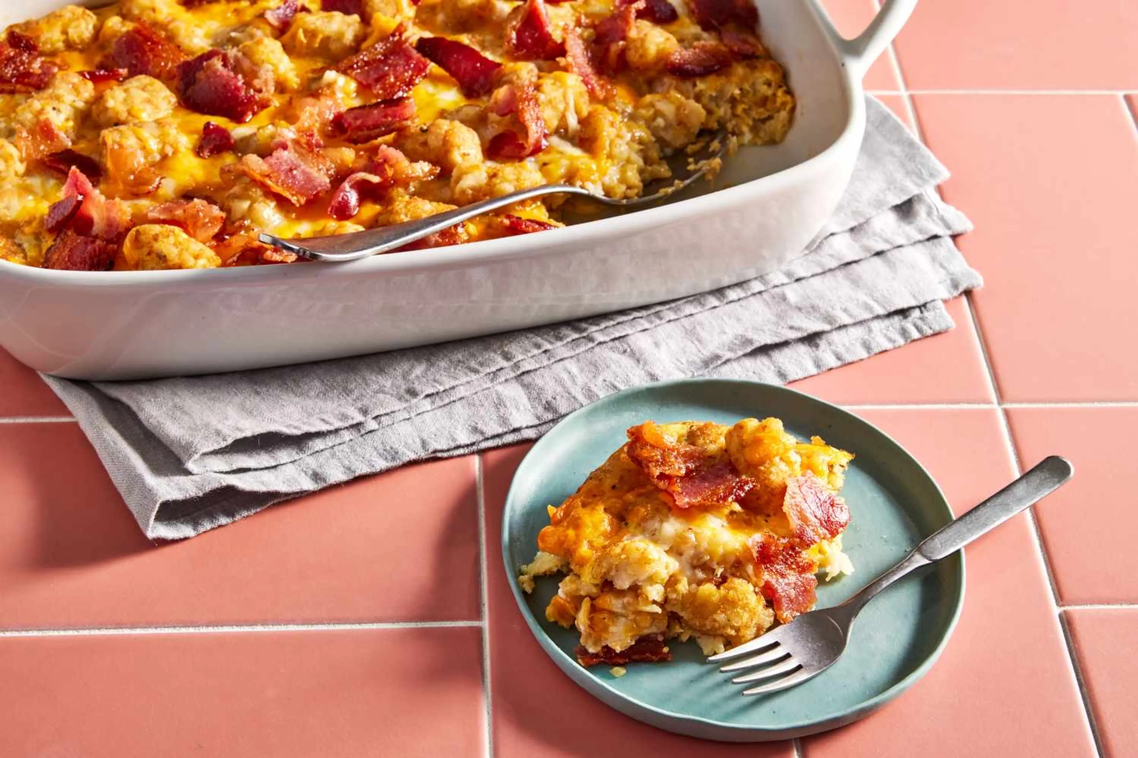 Tater Tot Breakfast Casserole