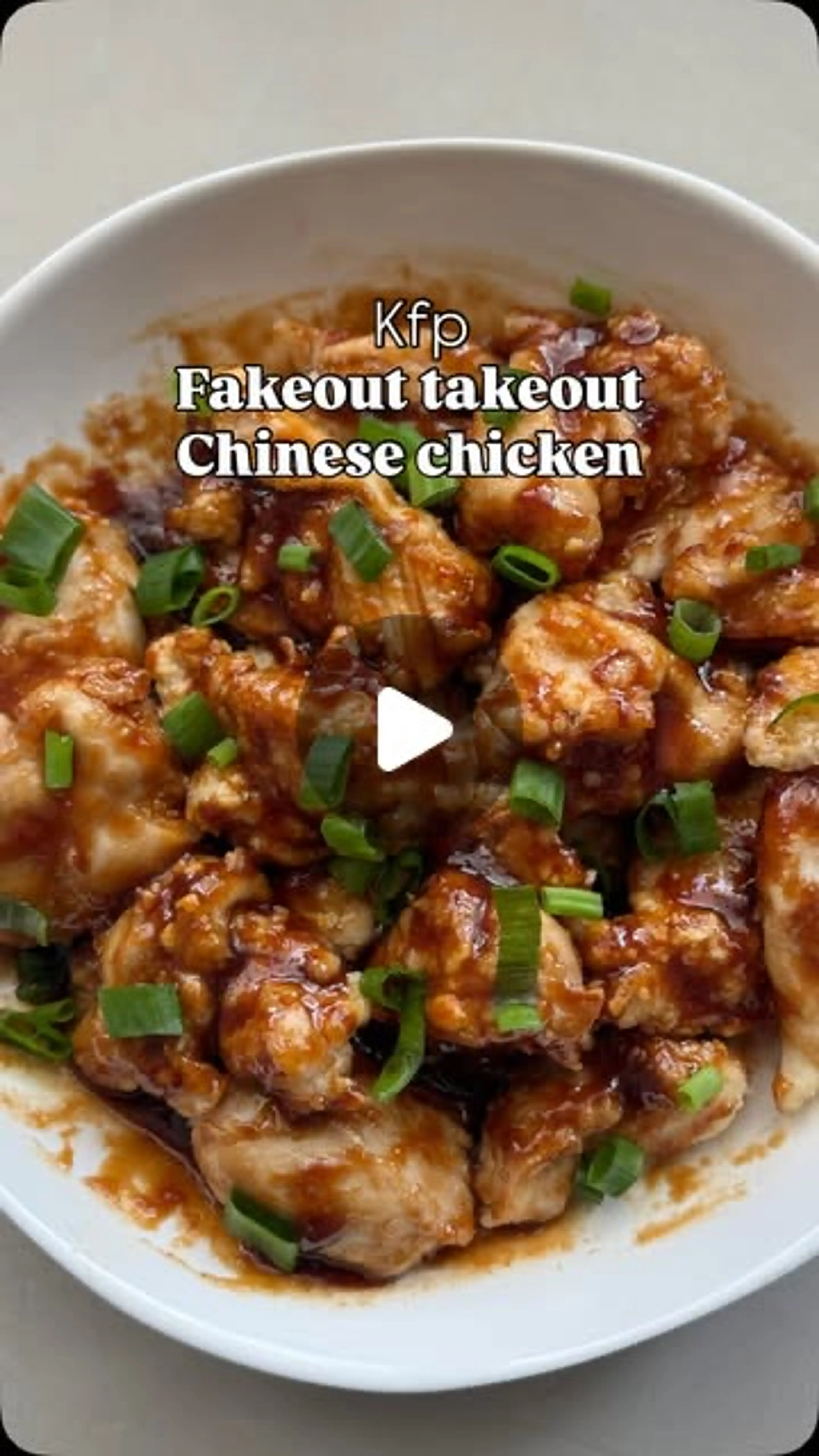 Fakeout Takeout Chinese Chicken