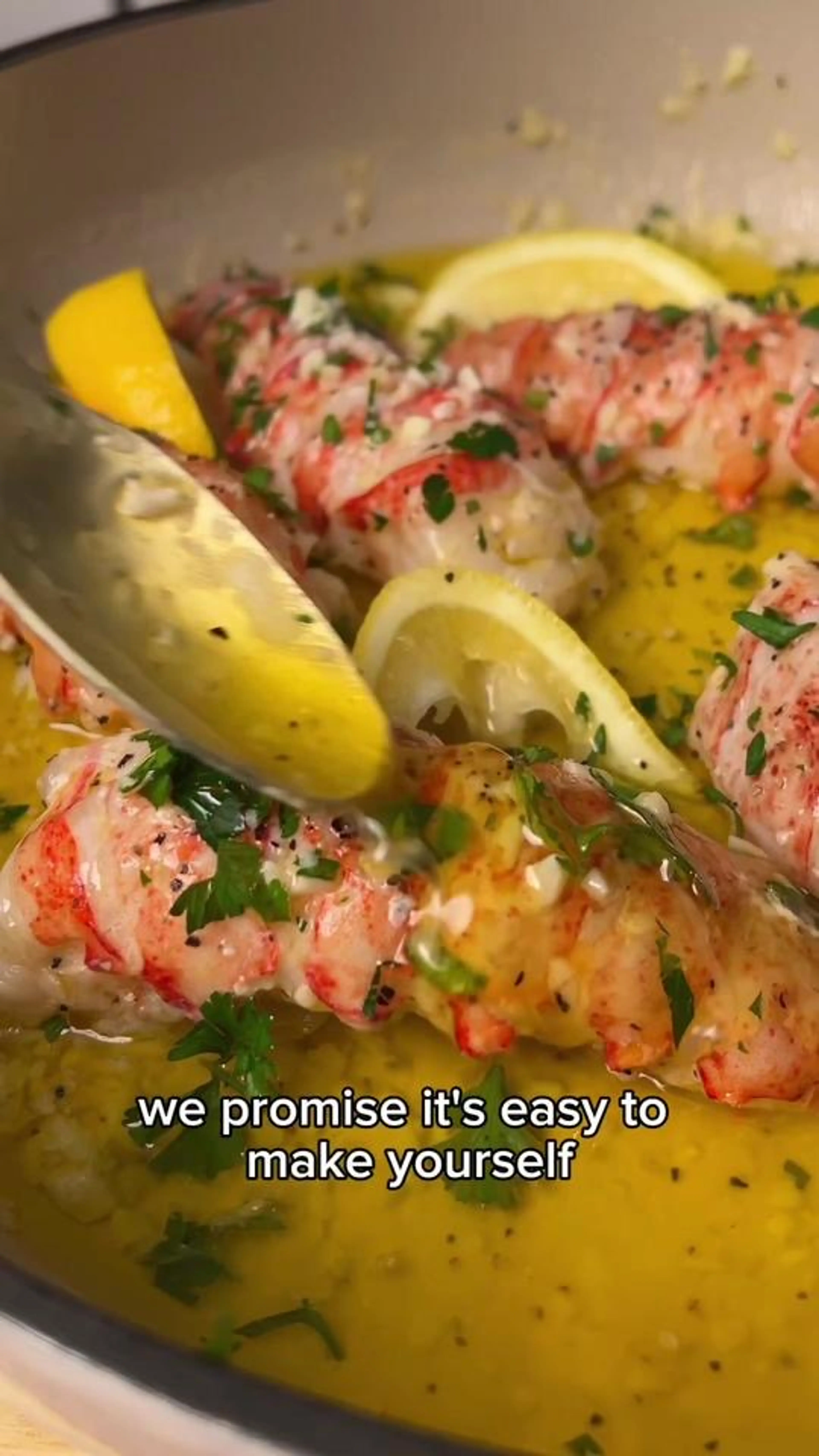 Butter Poached Lobster