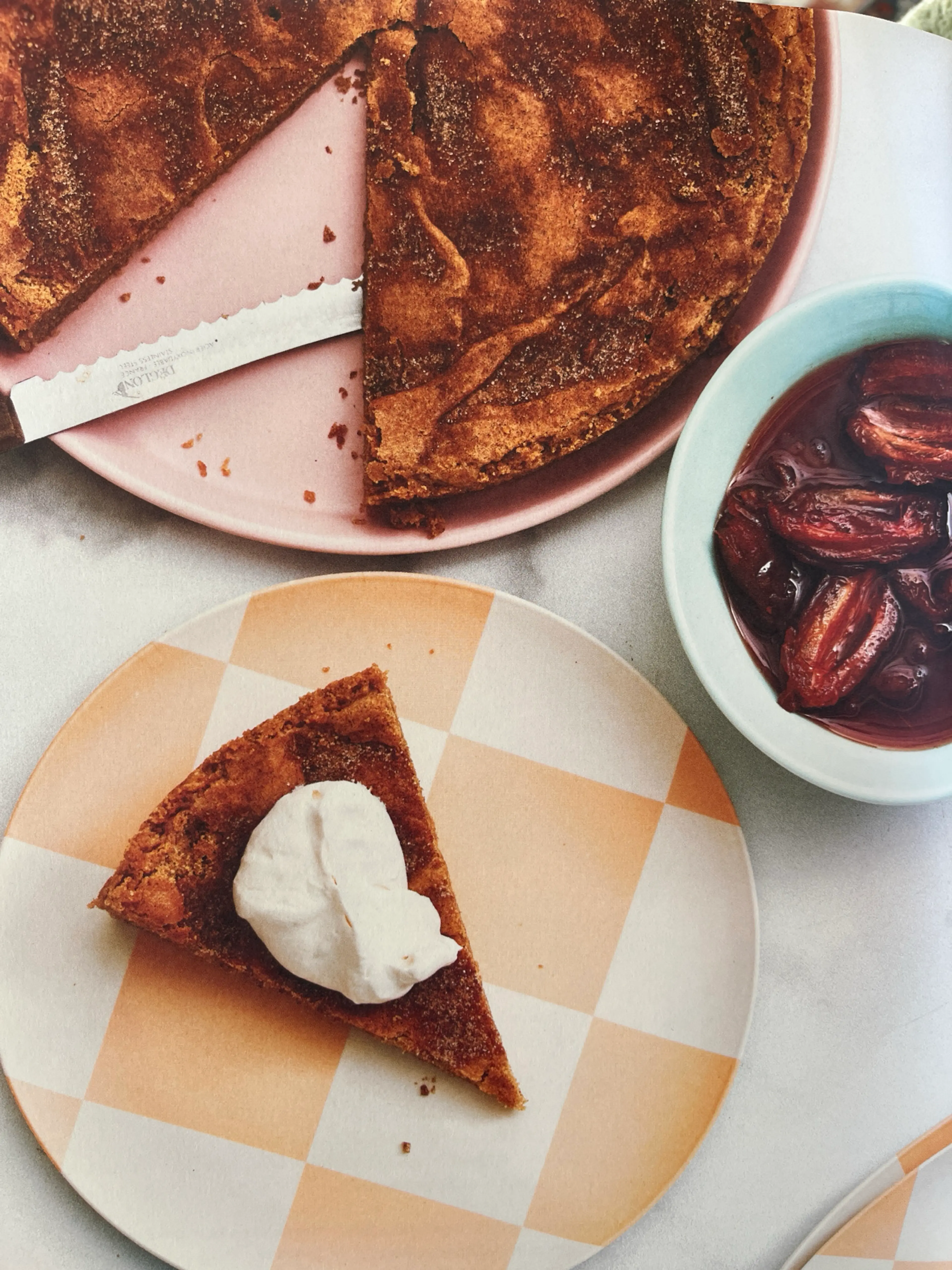 Farro, Brown Butter, and Honey Cake