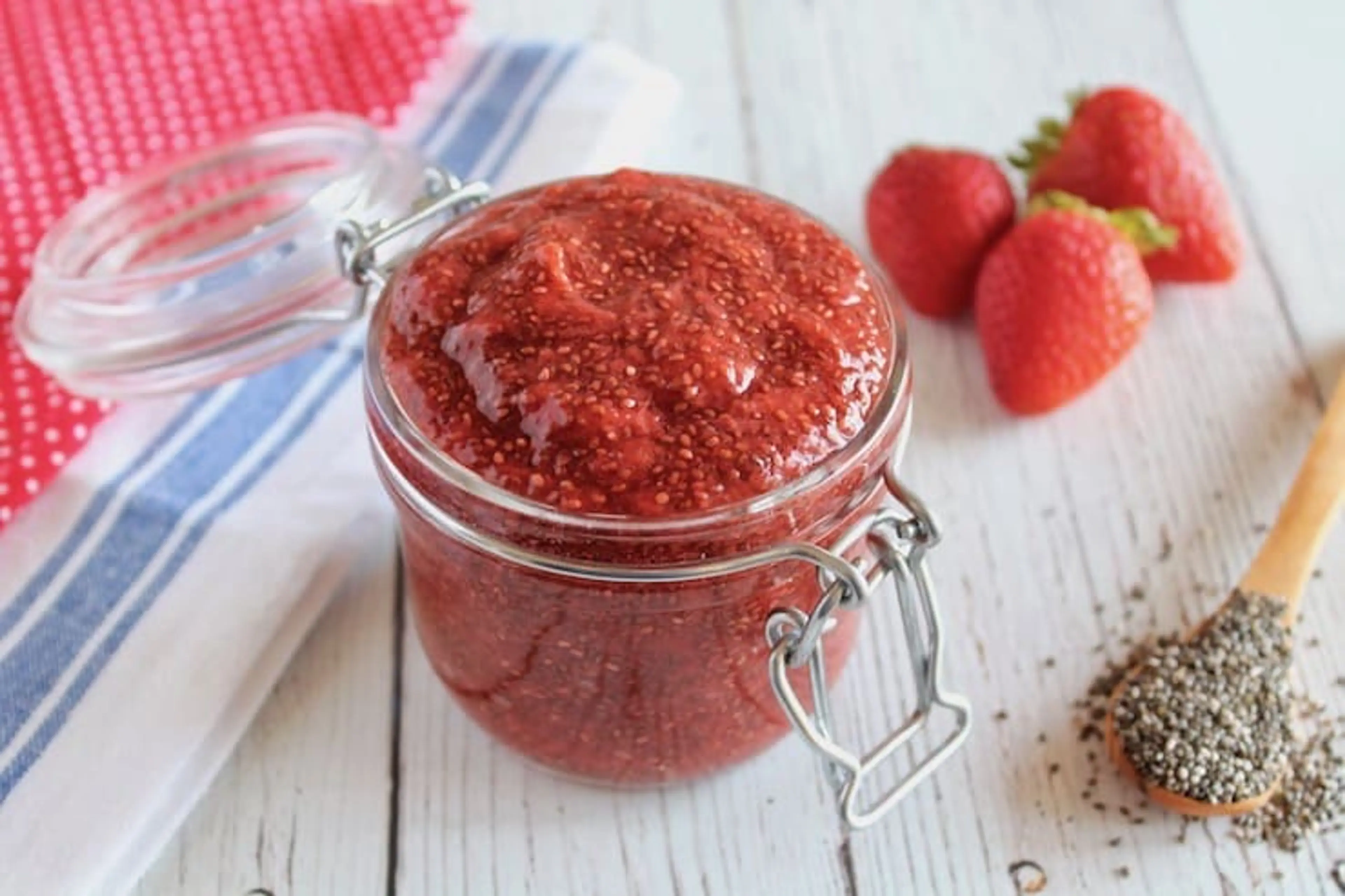 Chia Seed Strawberry Jam Recipe