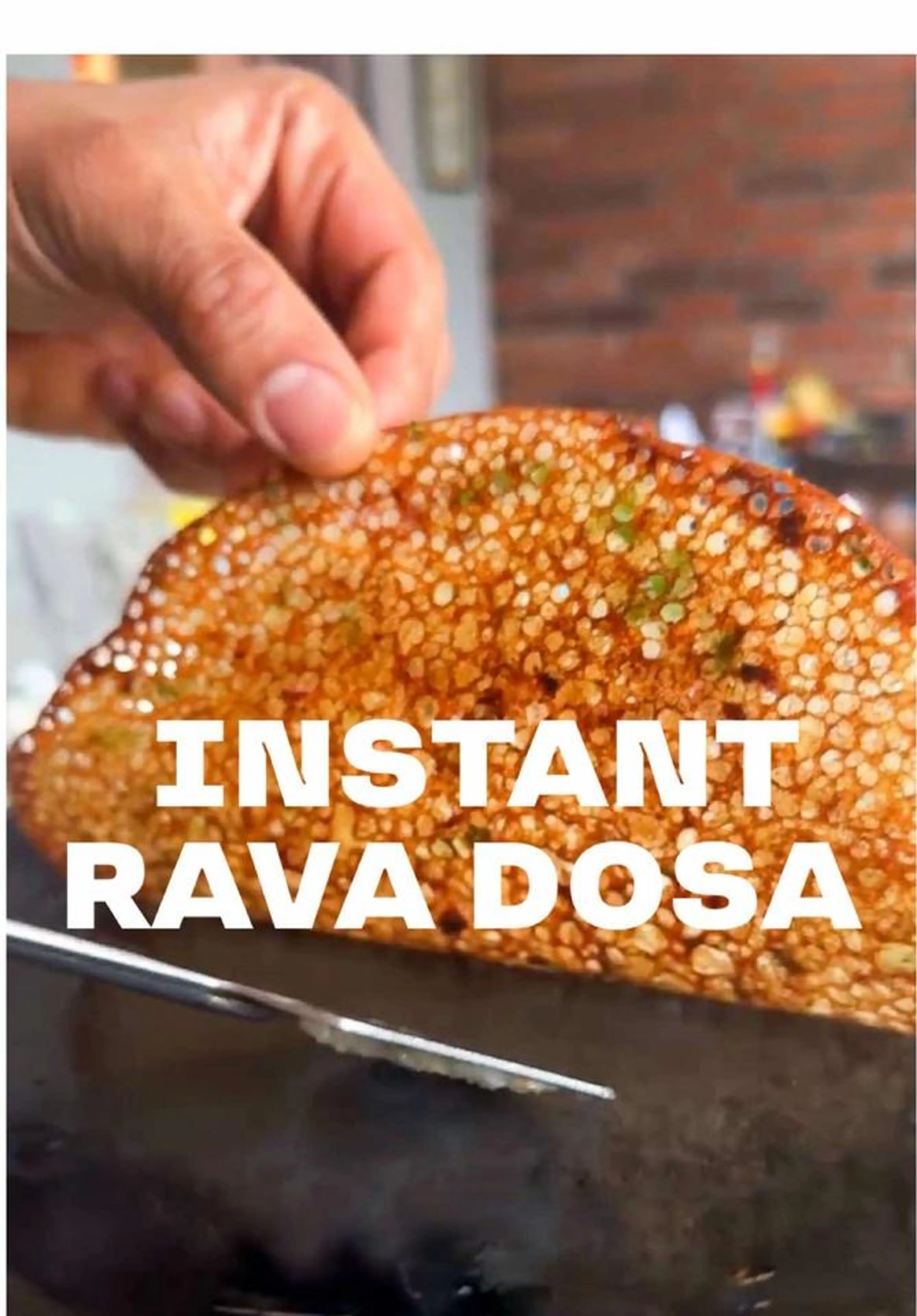Indian 101: Instant Dosa