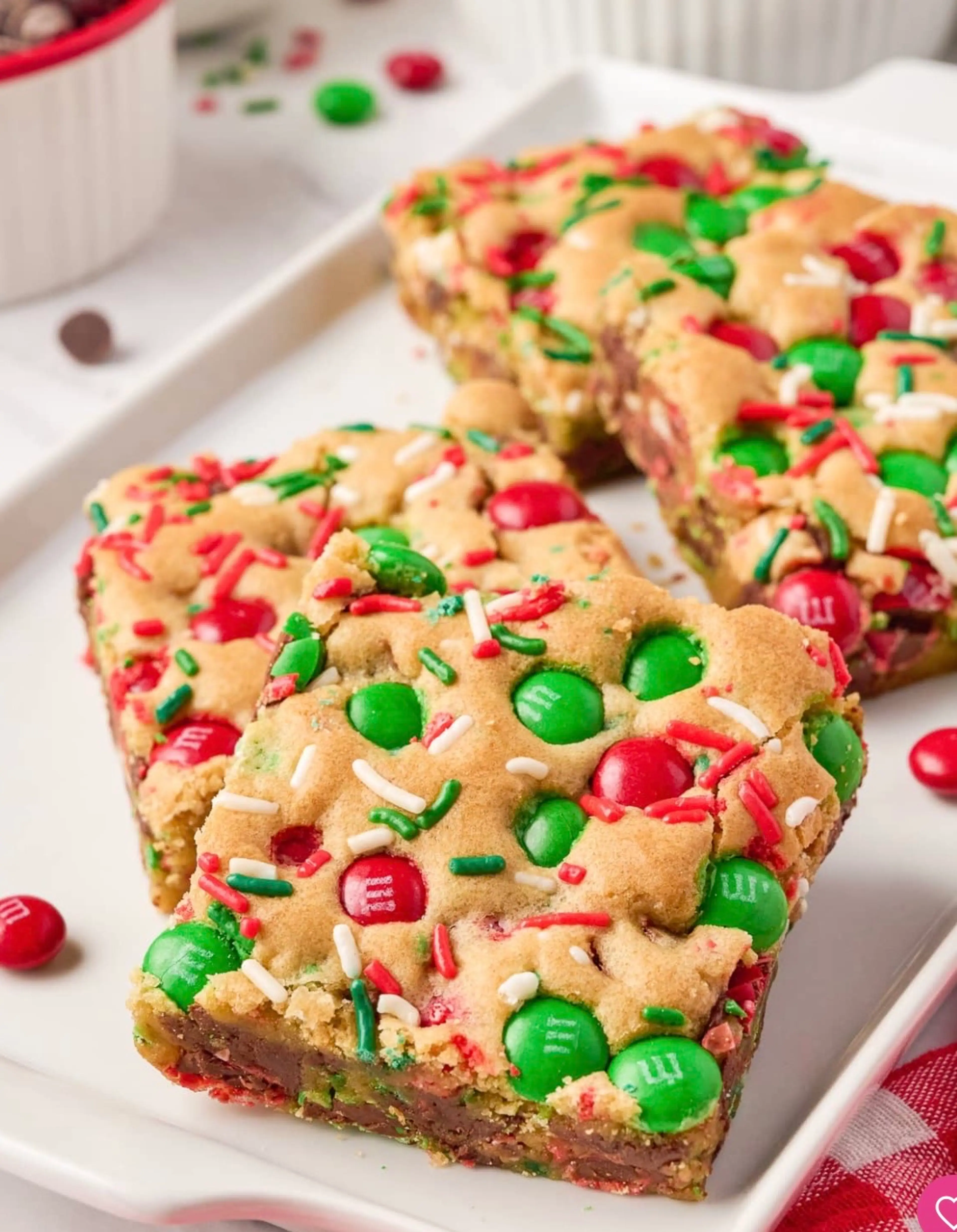 Christmas Blondies