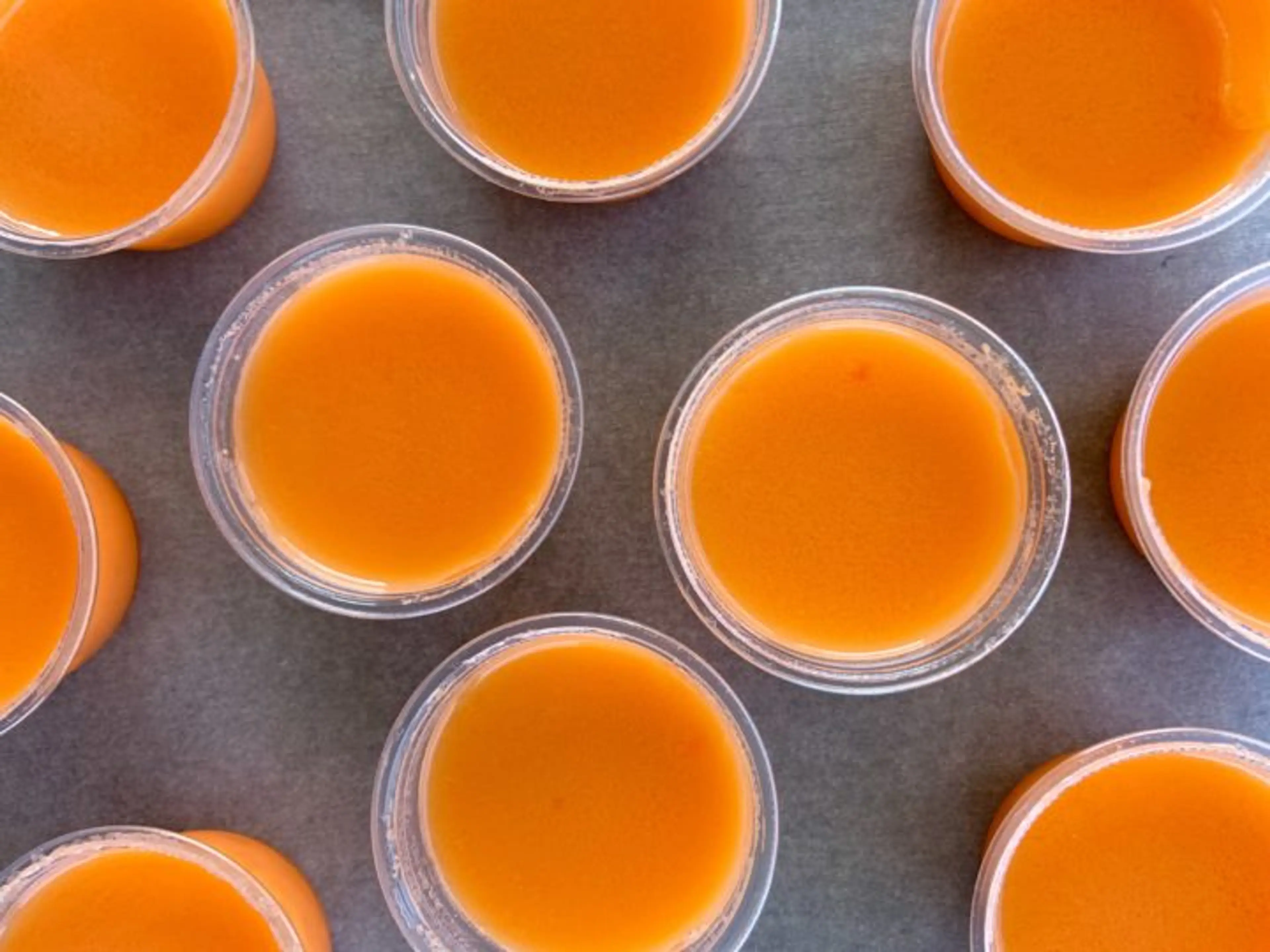 Creamsicle Jello Shots