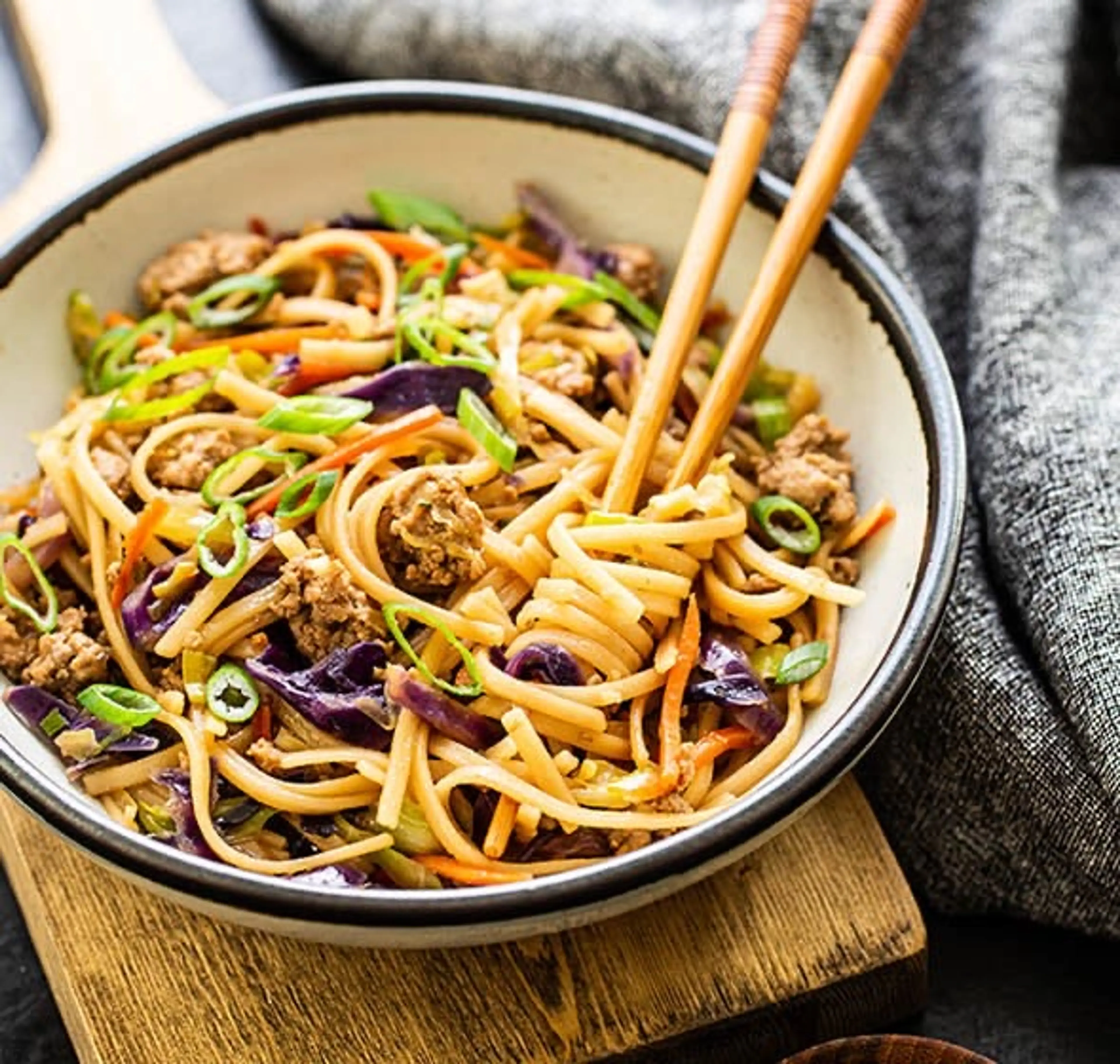 Potsticker Noodle Bowls