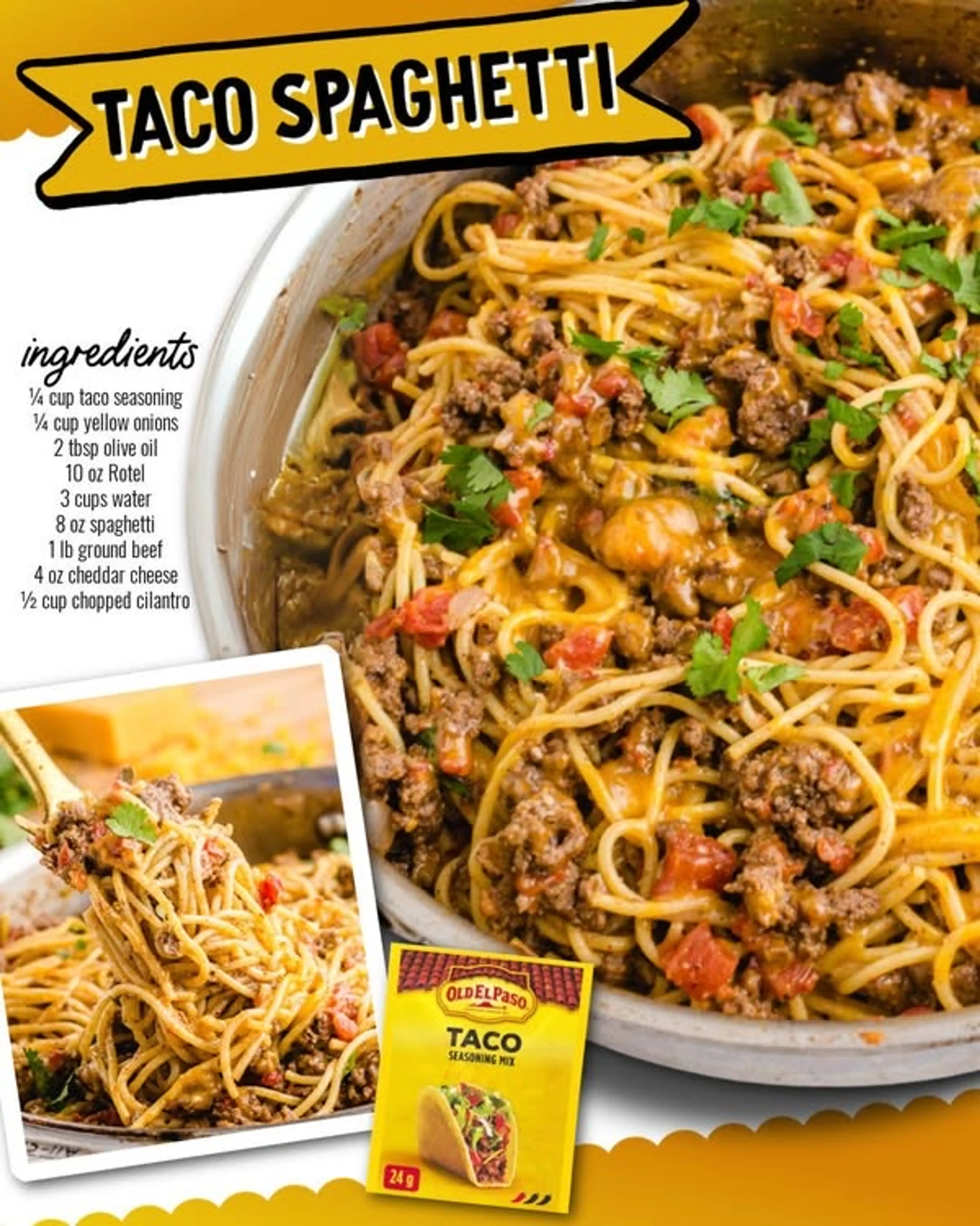 One Pot. Big Flavor. Taco Spaghetti Is the Easy Weeknight Di
