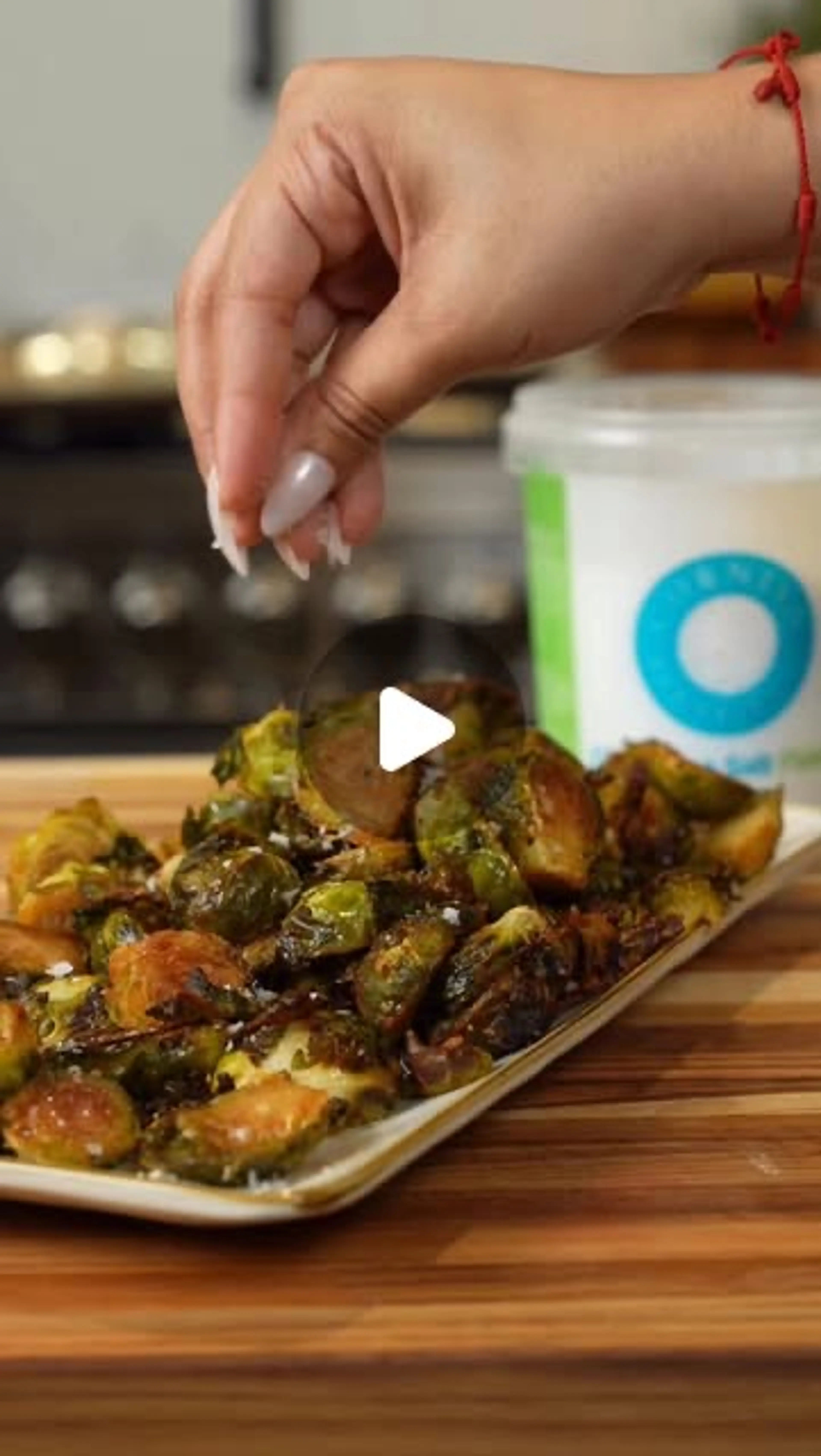 Easy Oven Roasted Brussel Sprouts