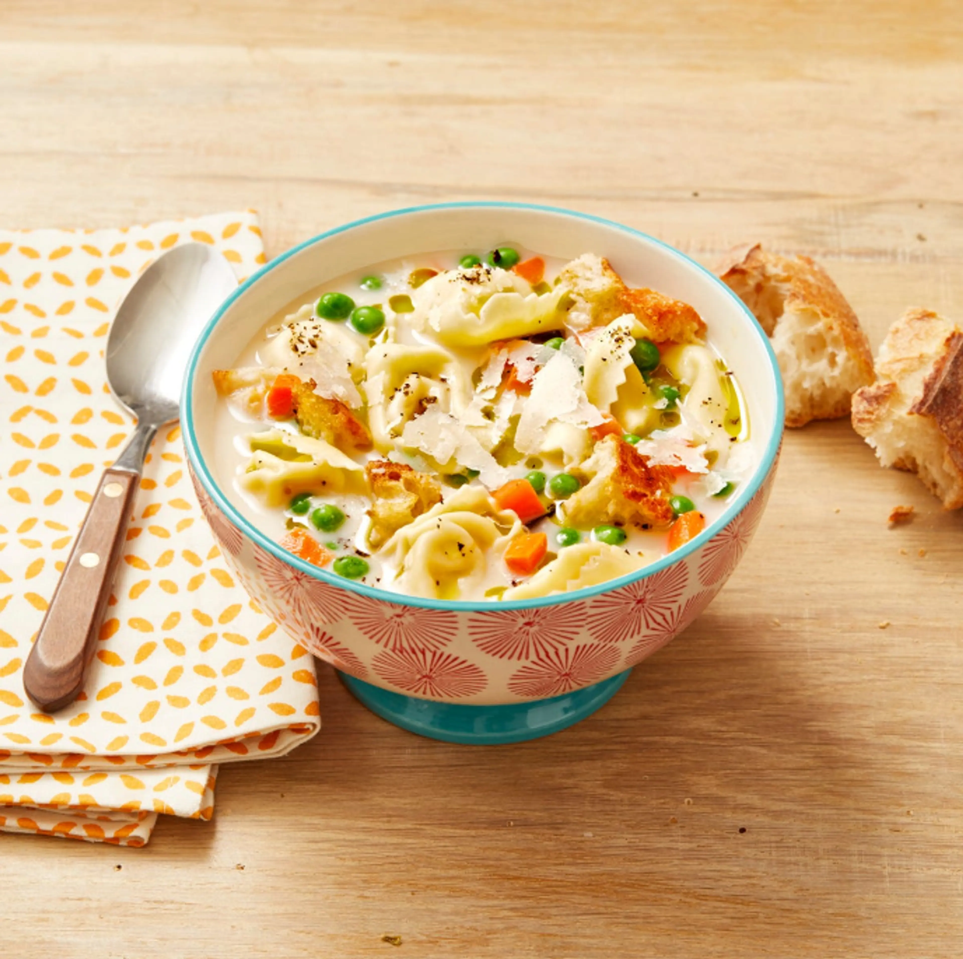 Creamy Tortellini Soup