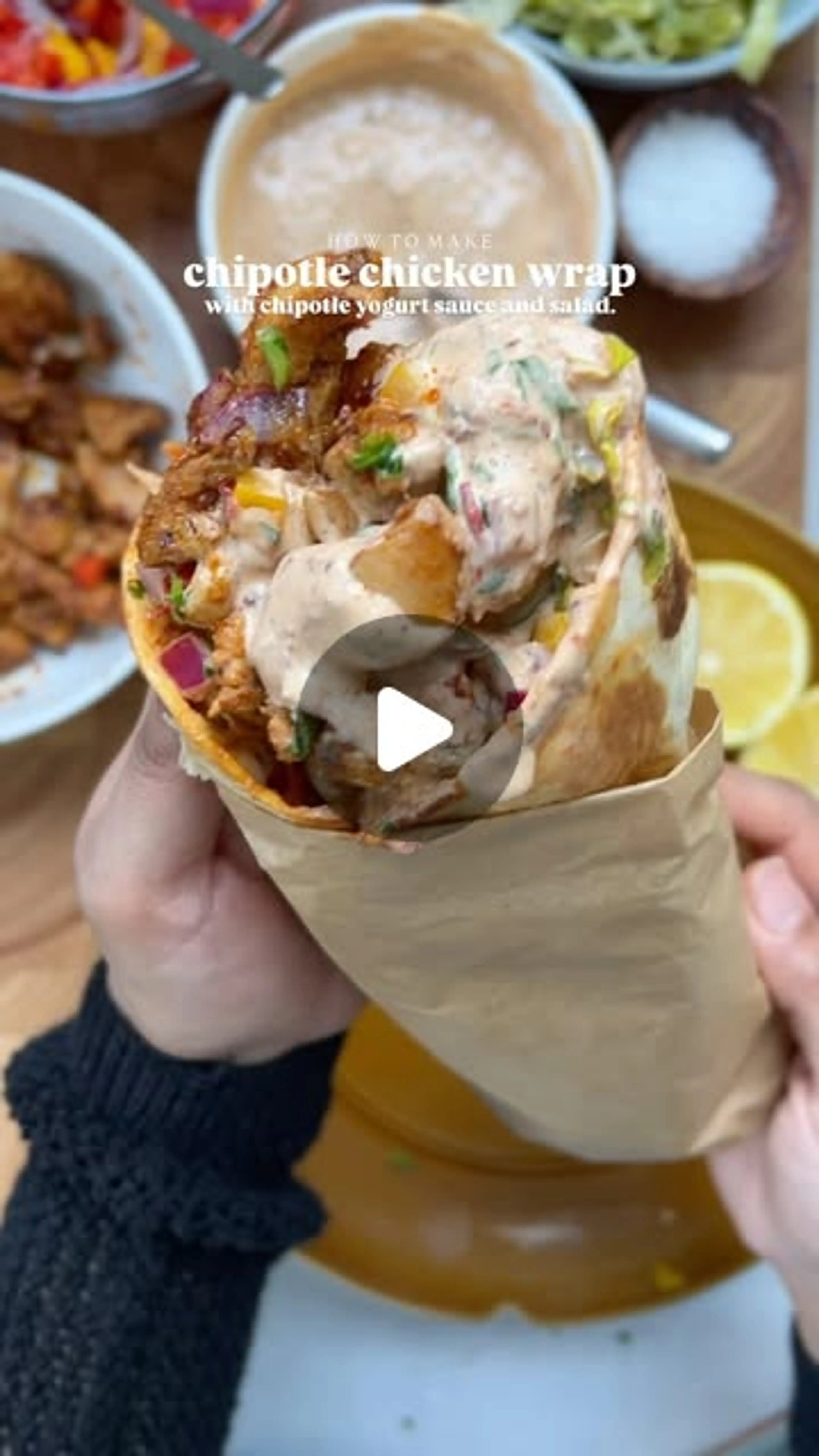 Chipotle Chicken Wrap