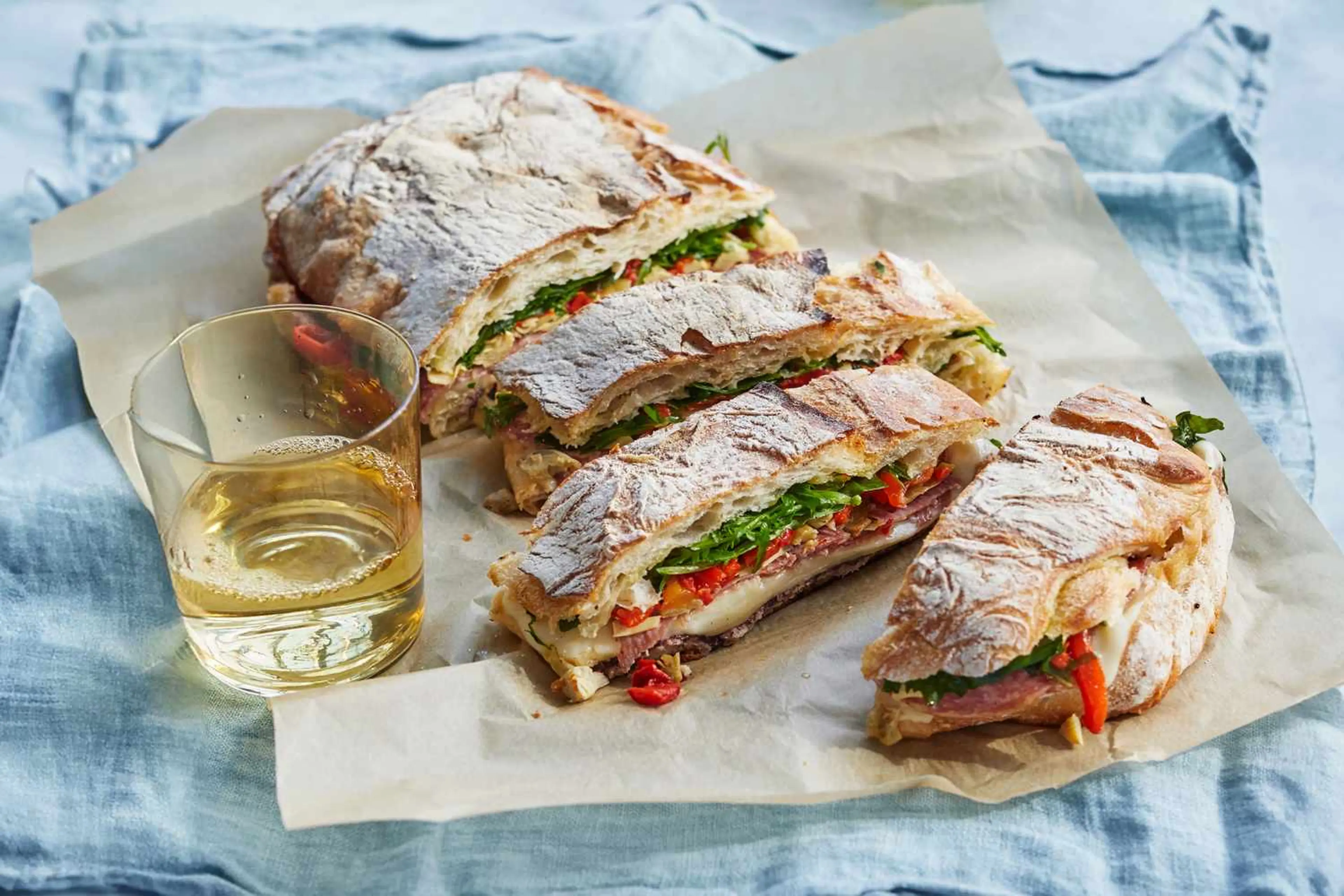 Easy Italian Panini Sandwiches