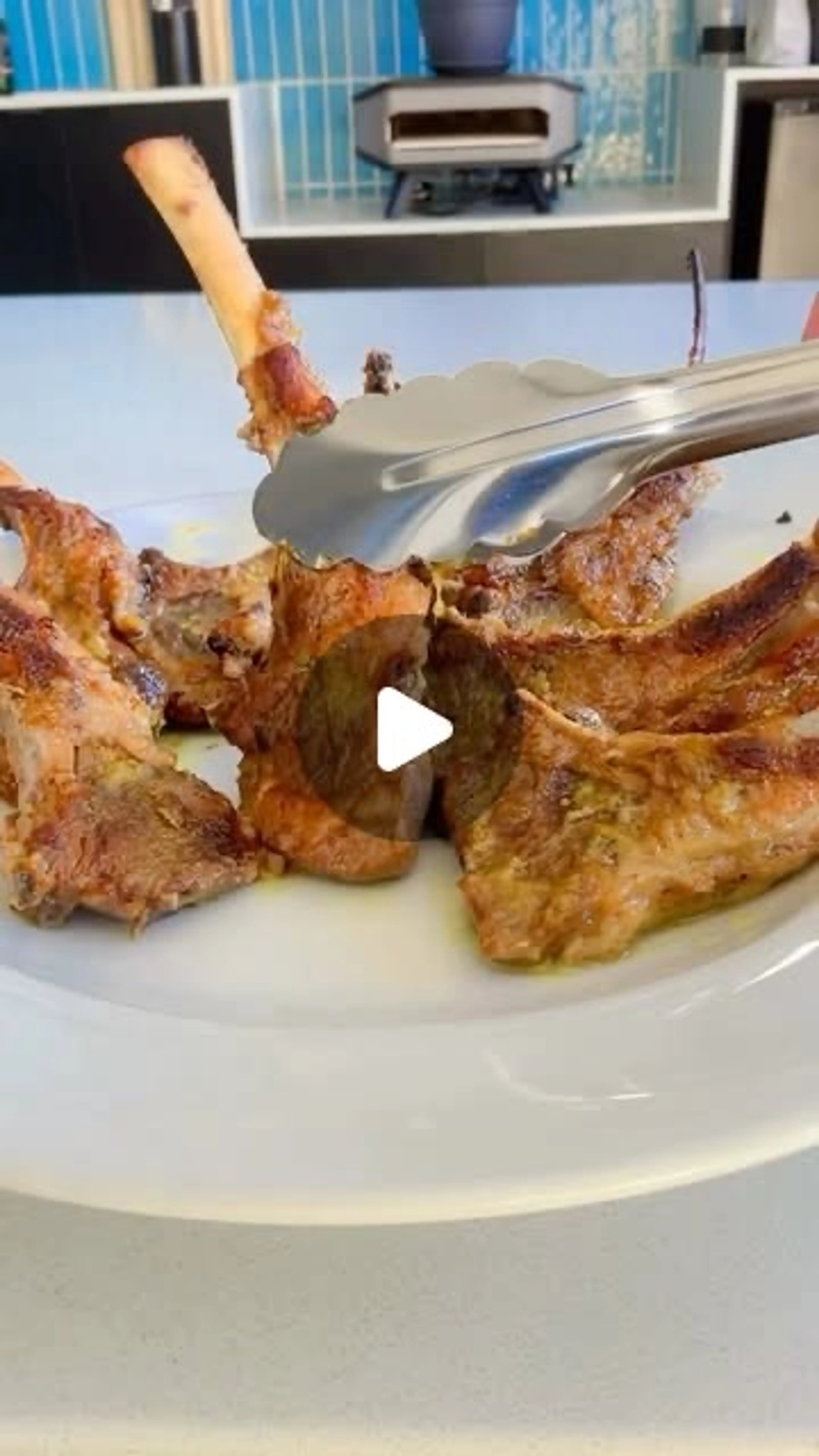 Lemony Lamb Ribs in the Oven