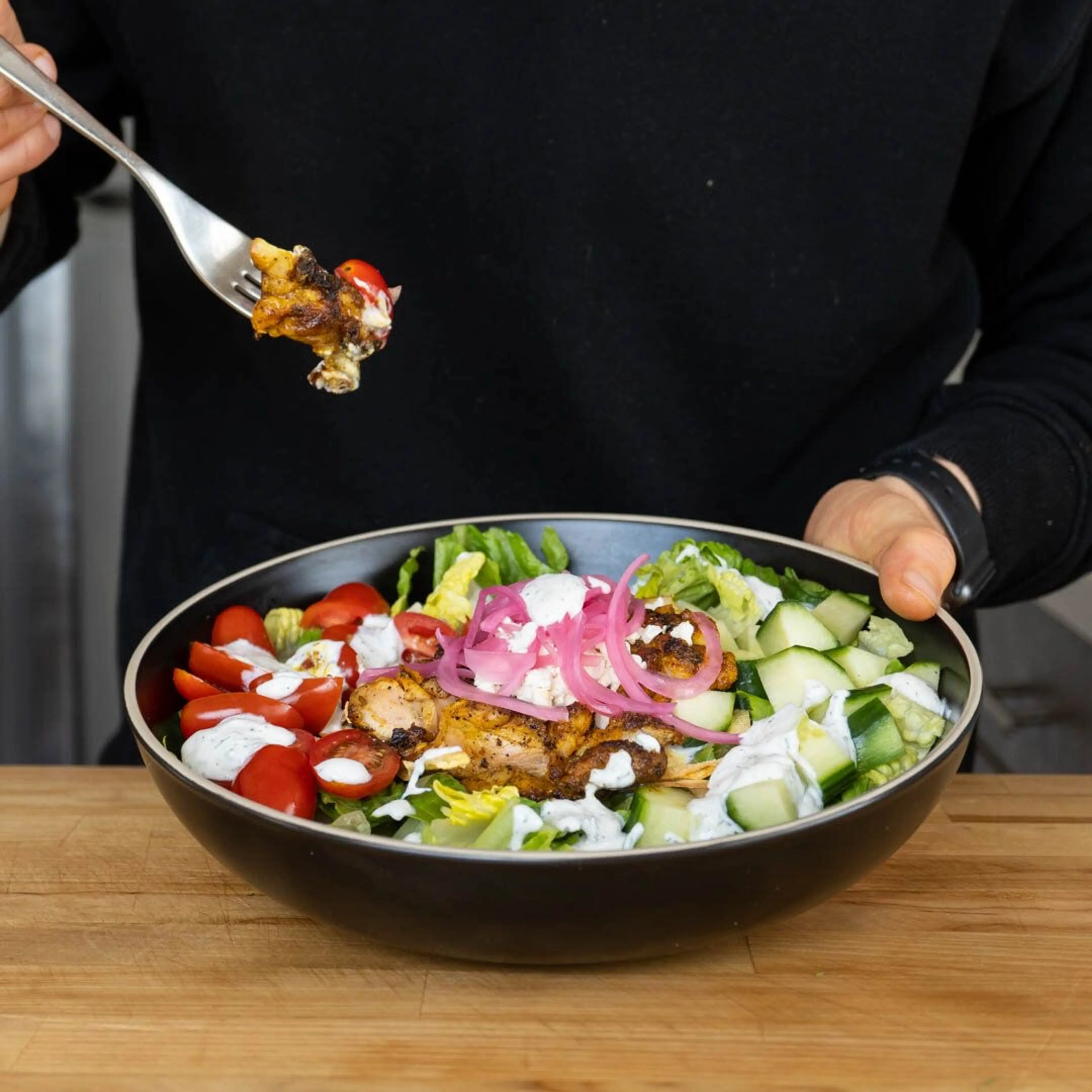 Grilled Chicken Chop Salad