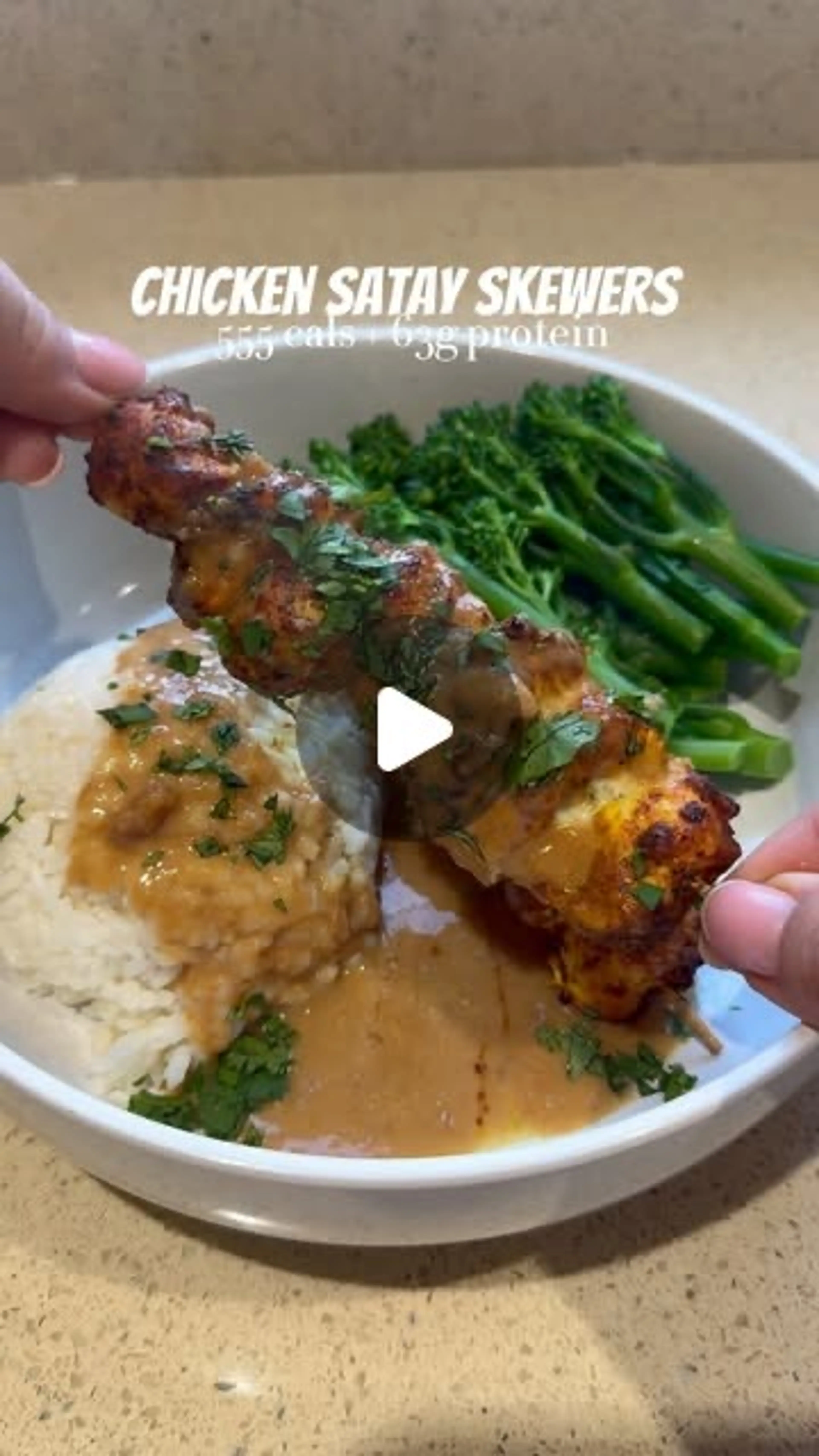 Chicken Satay Skewers