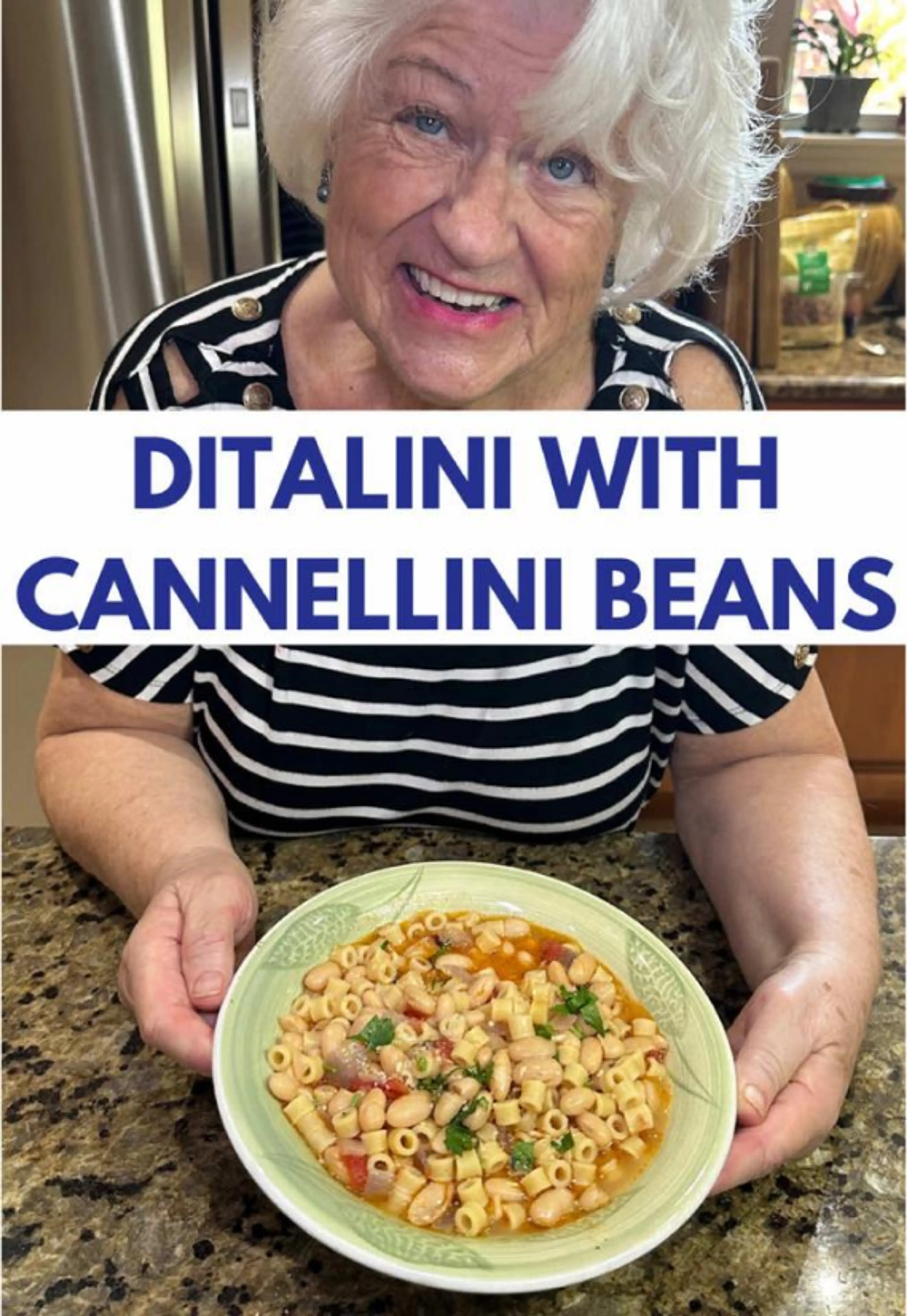 Ditalini with Cannellini Beans
