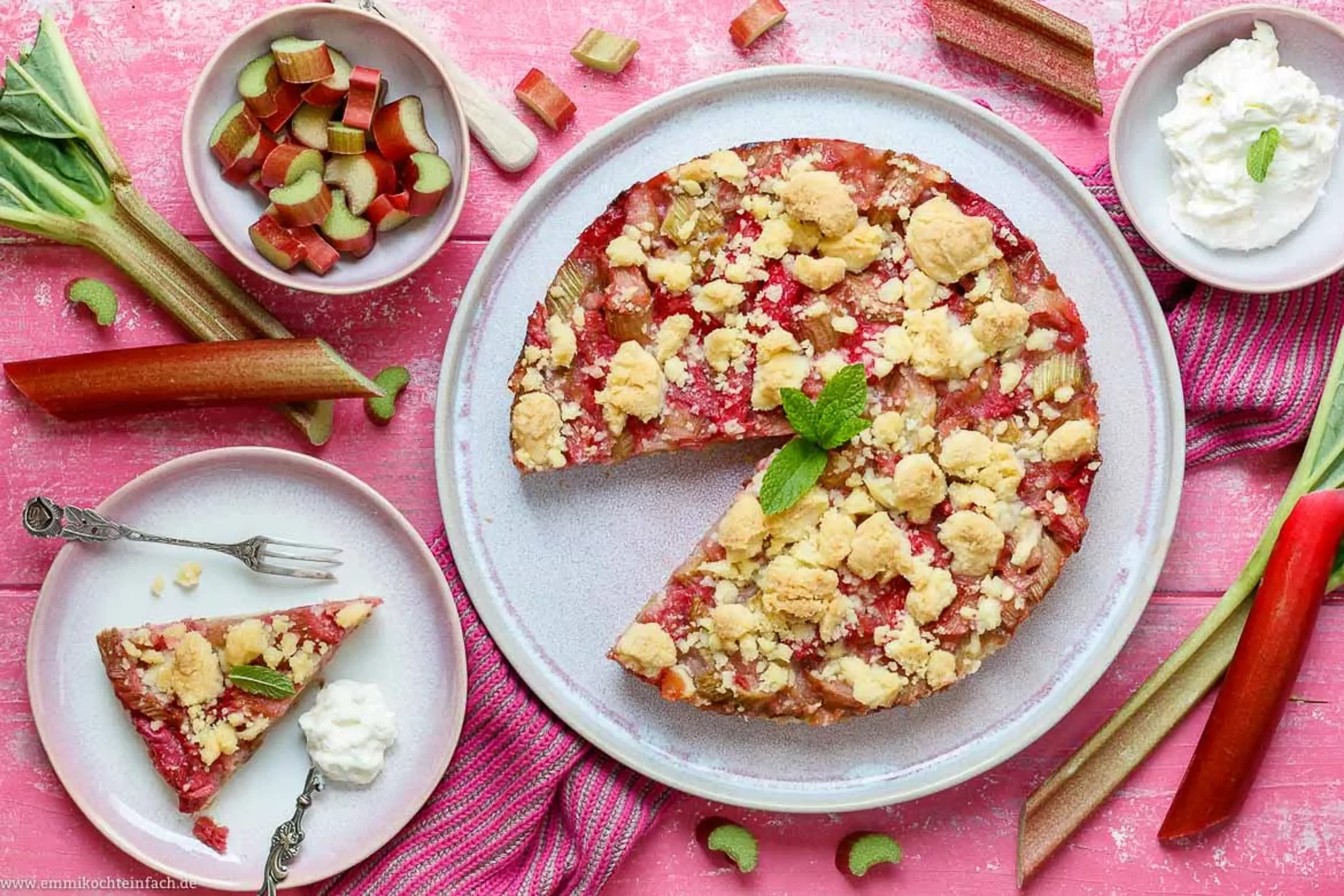 Rhabarberkuchen