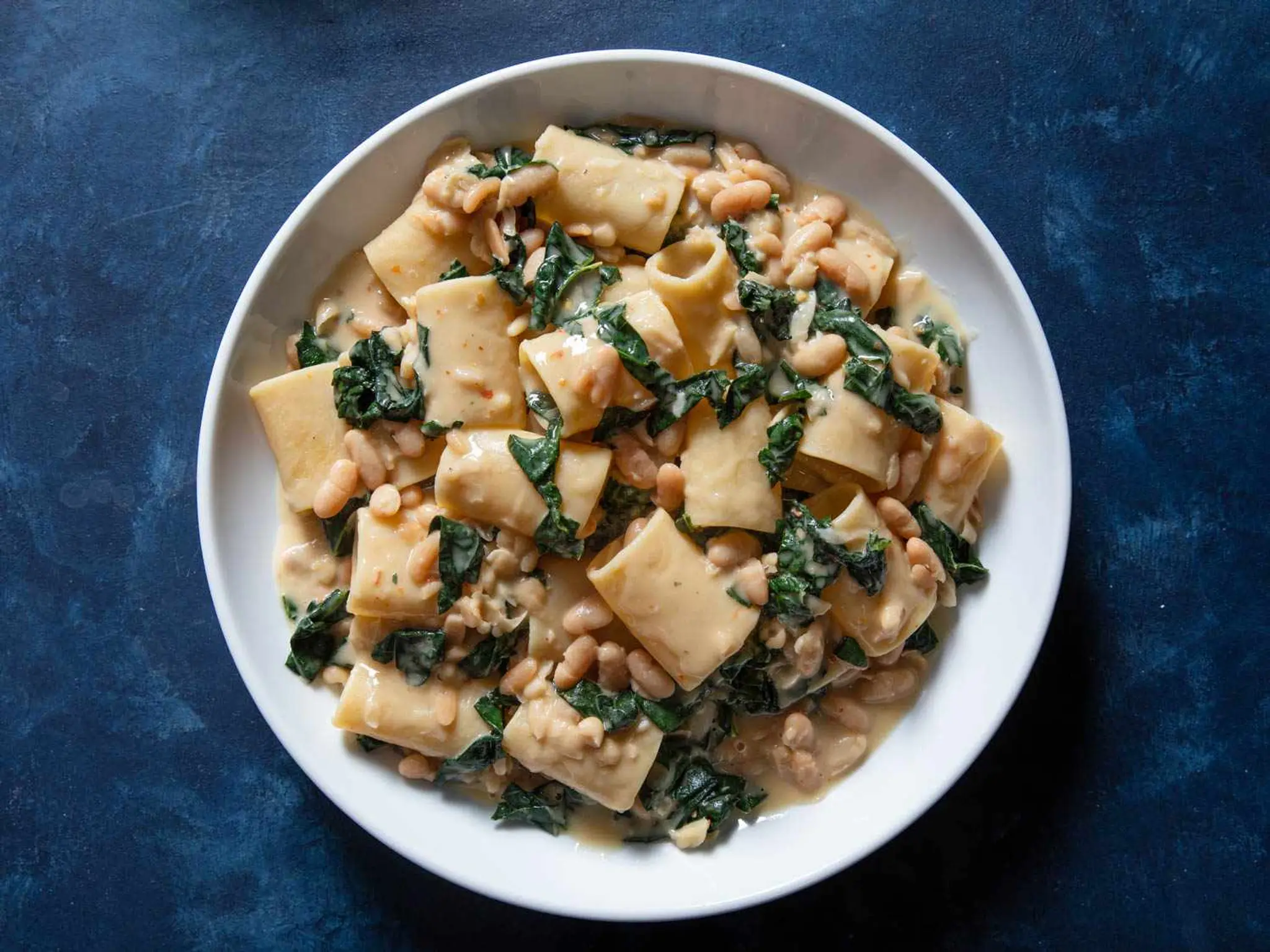 Pasta With Beans and Greens Recipe