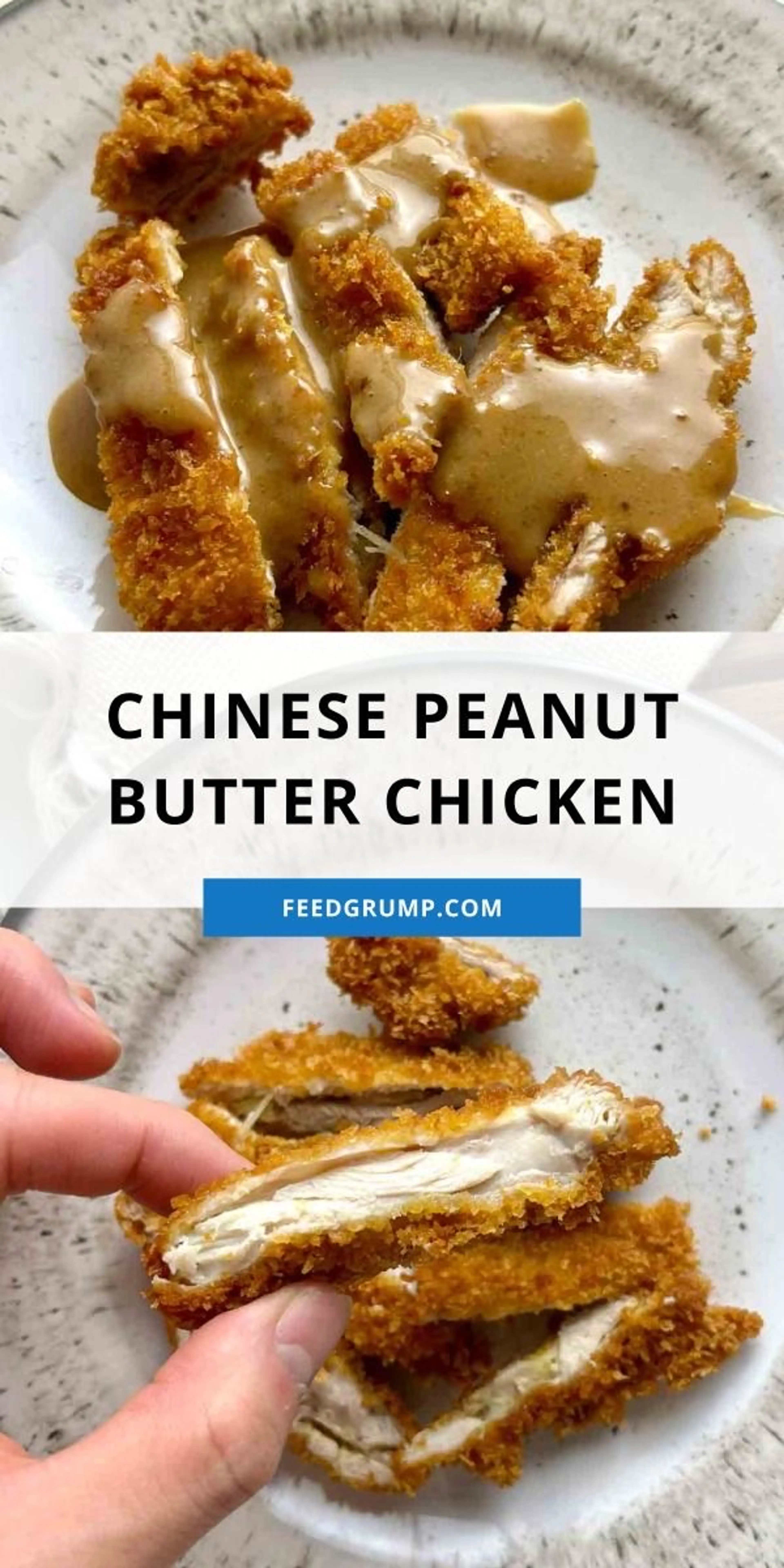 Chinese Peanut Butter Chicken (Buffet Style)