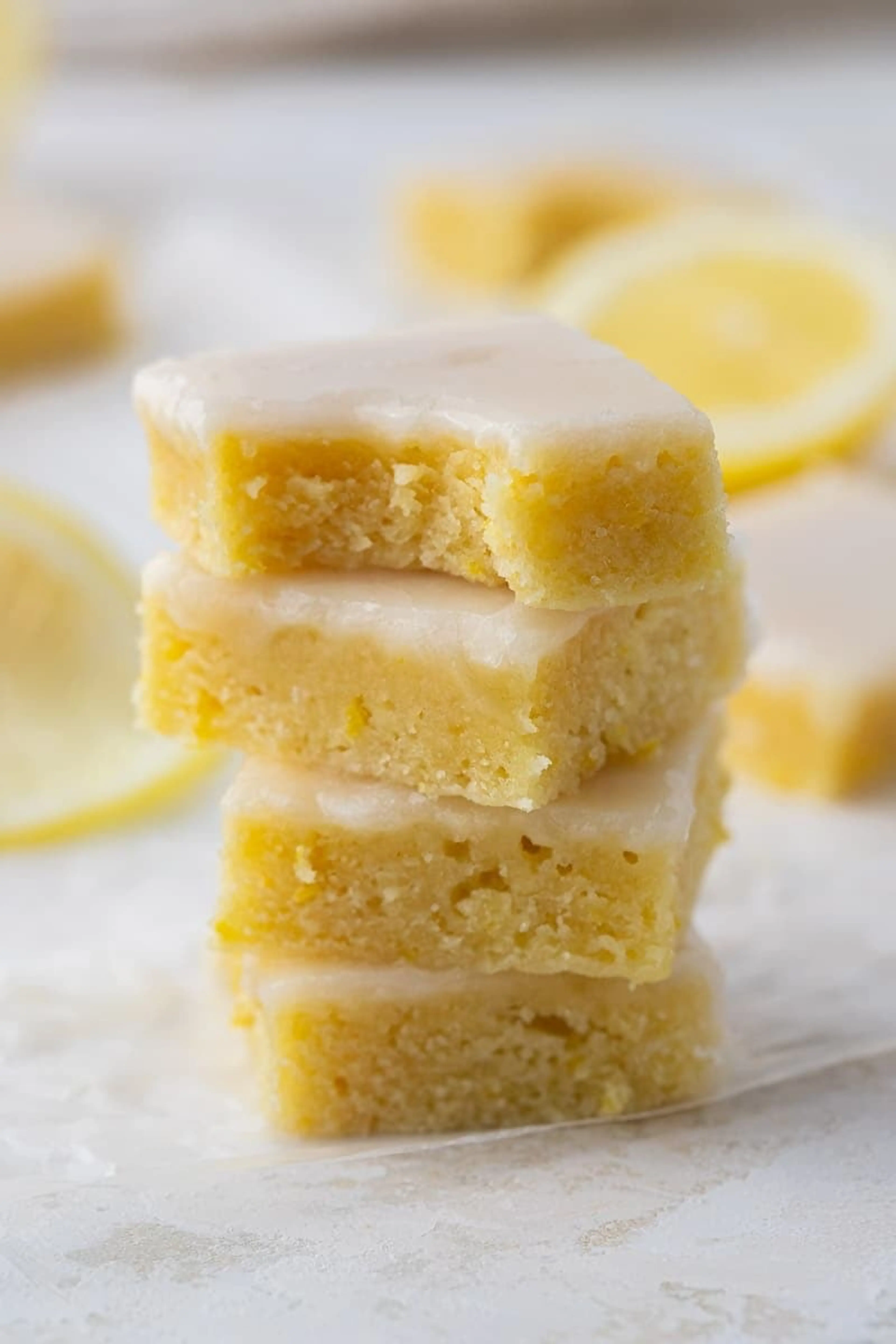 Fudgy Lemon Blondies