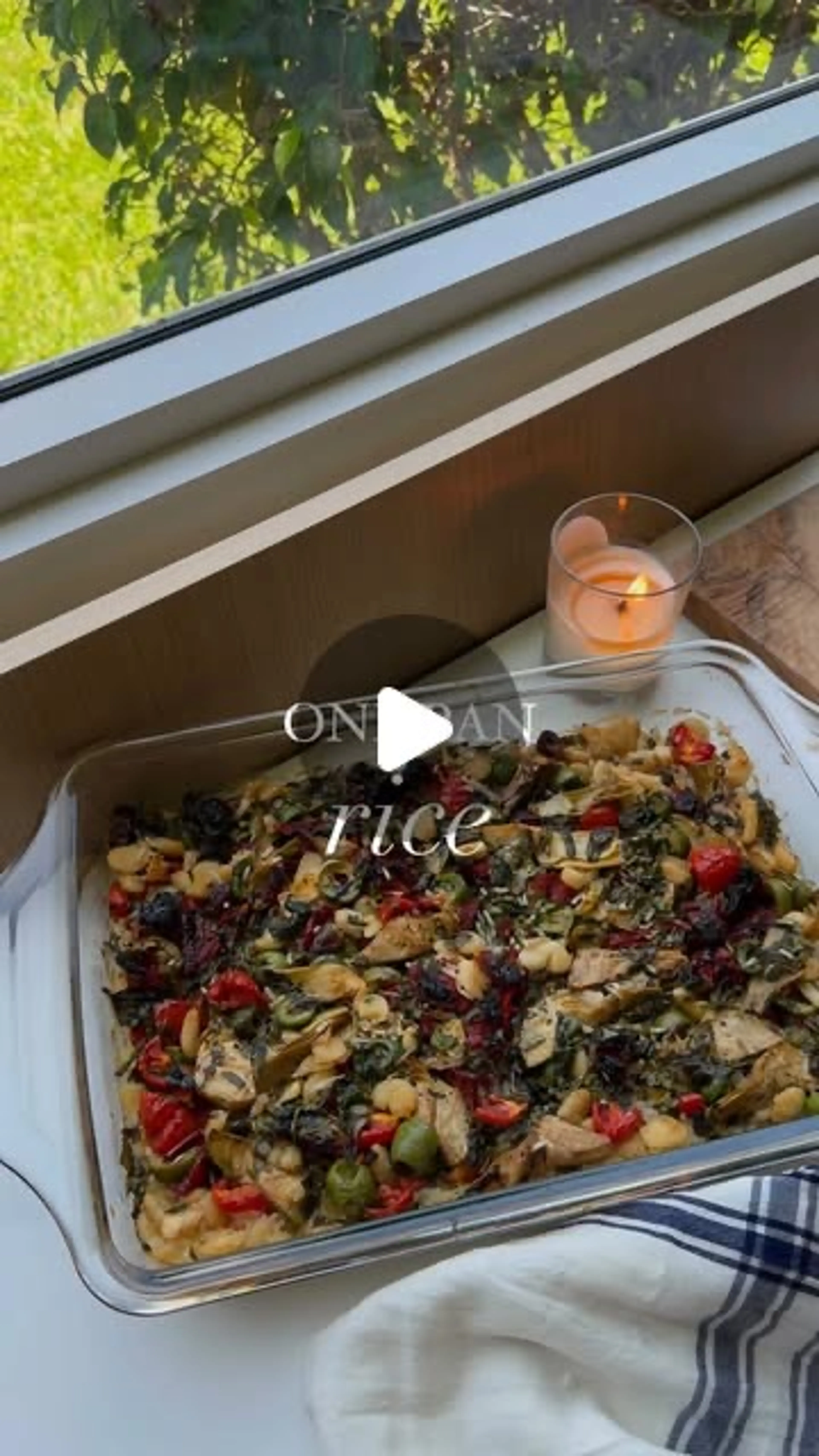 One Pan Mediterranean Rice