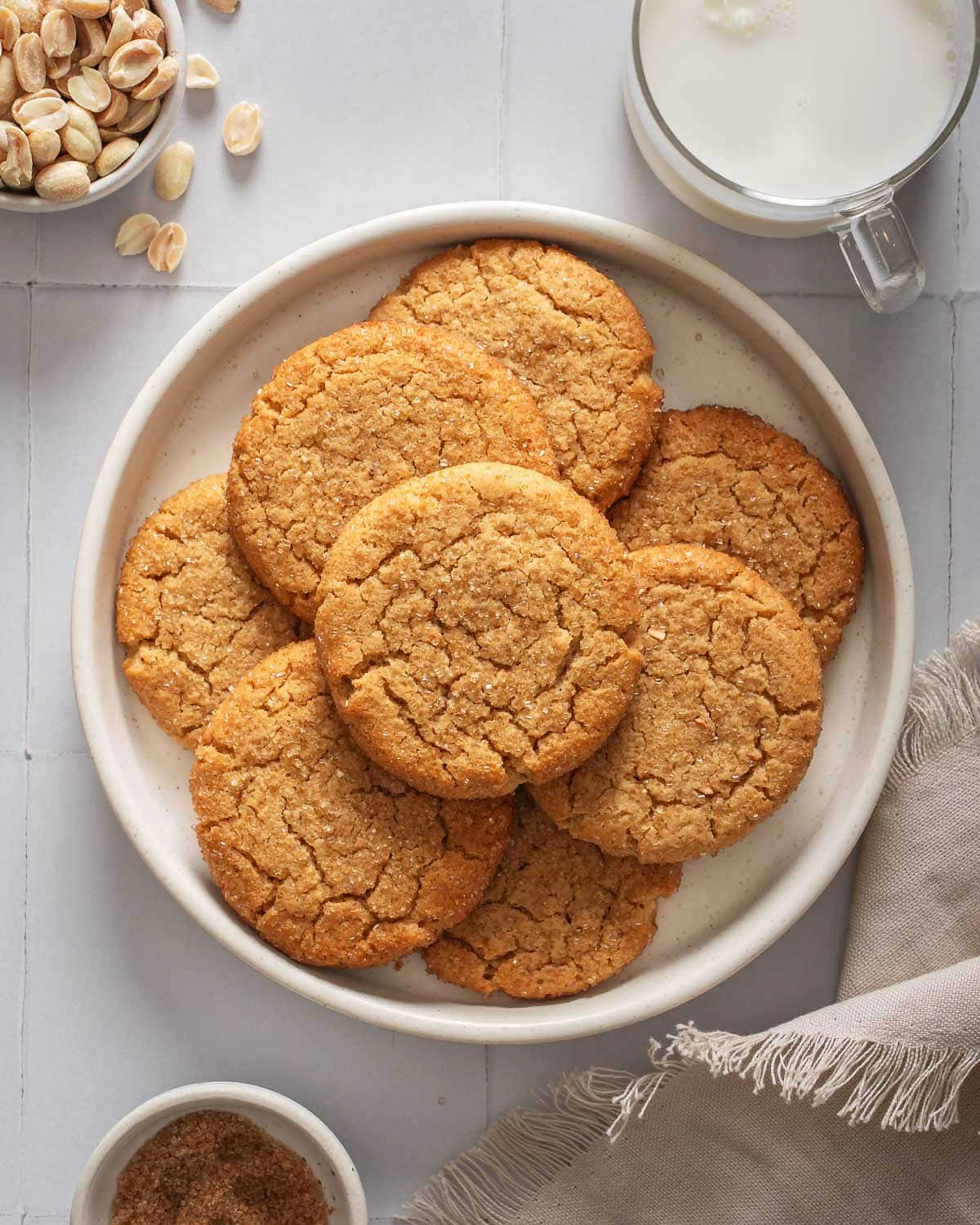 Miso Peanut Butter Cookies