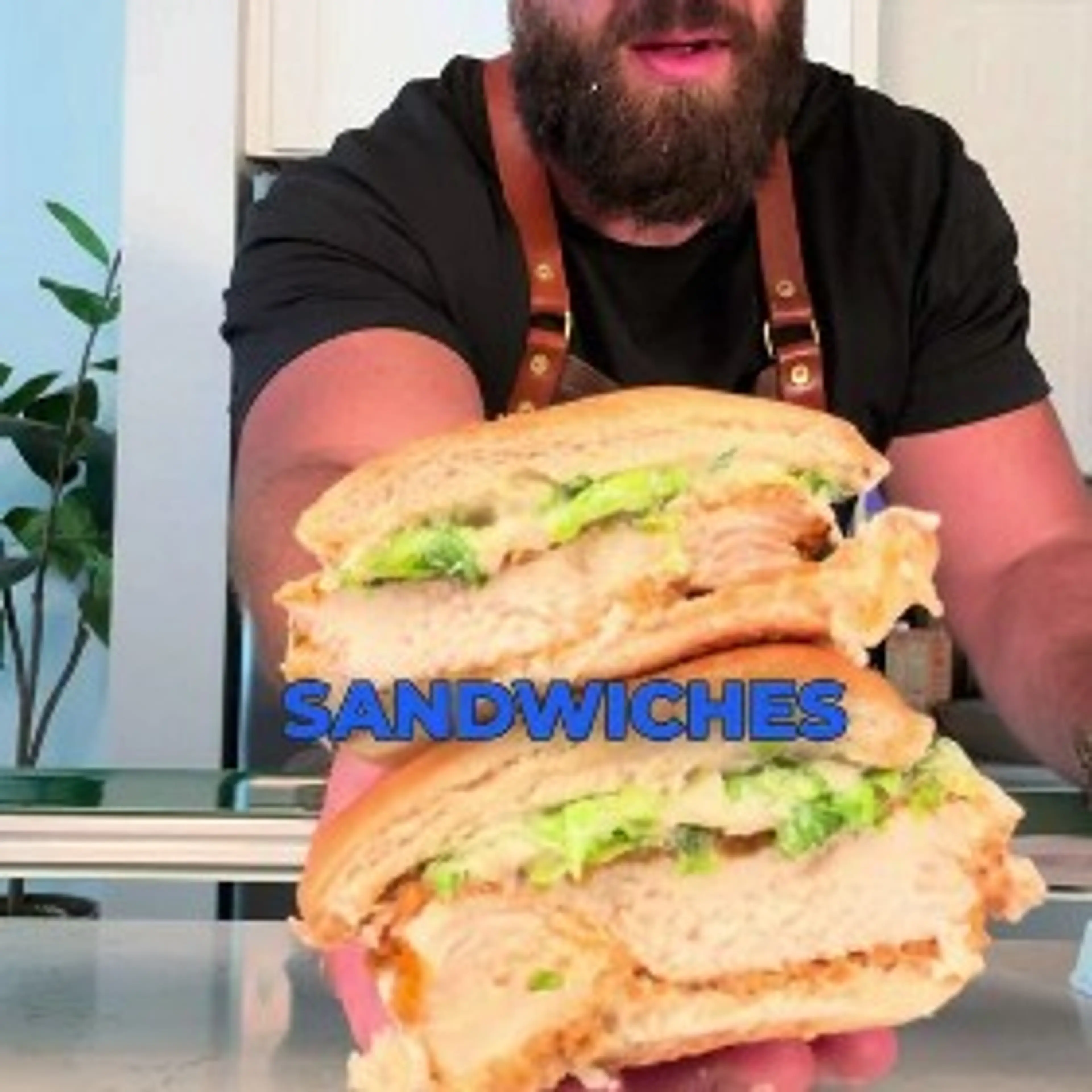 Chicken Caesar Salad Sandwich