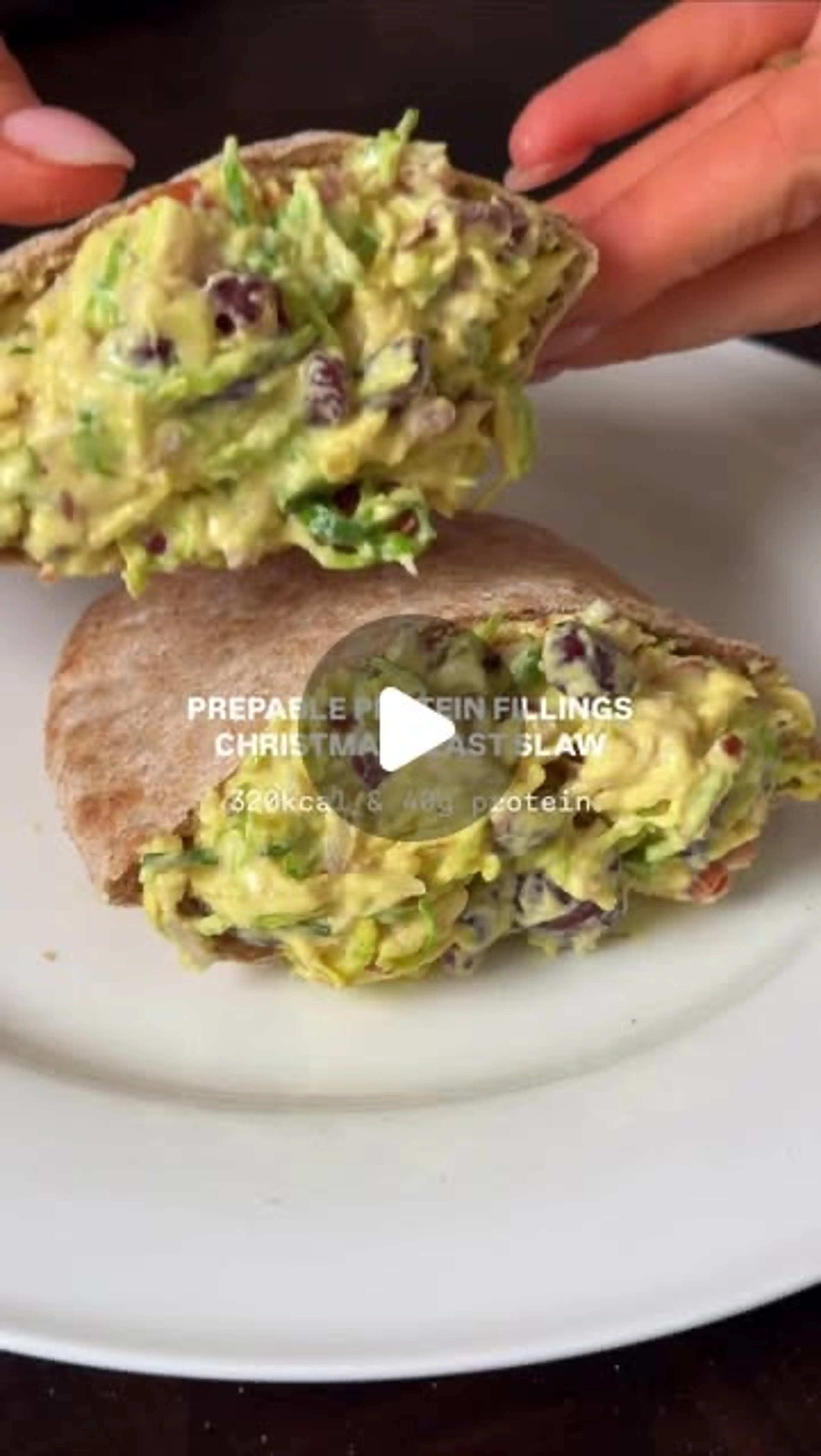 Prepable Protein Fillings Christmas Feast Slaw