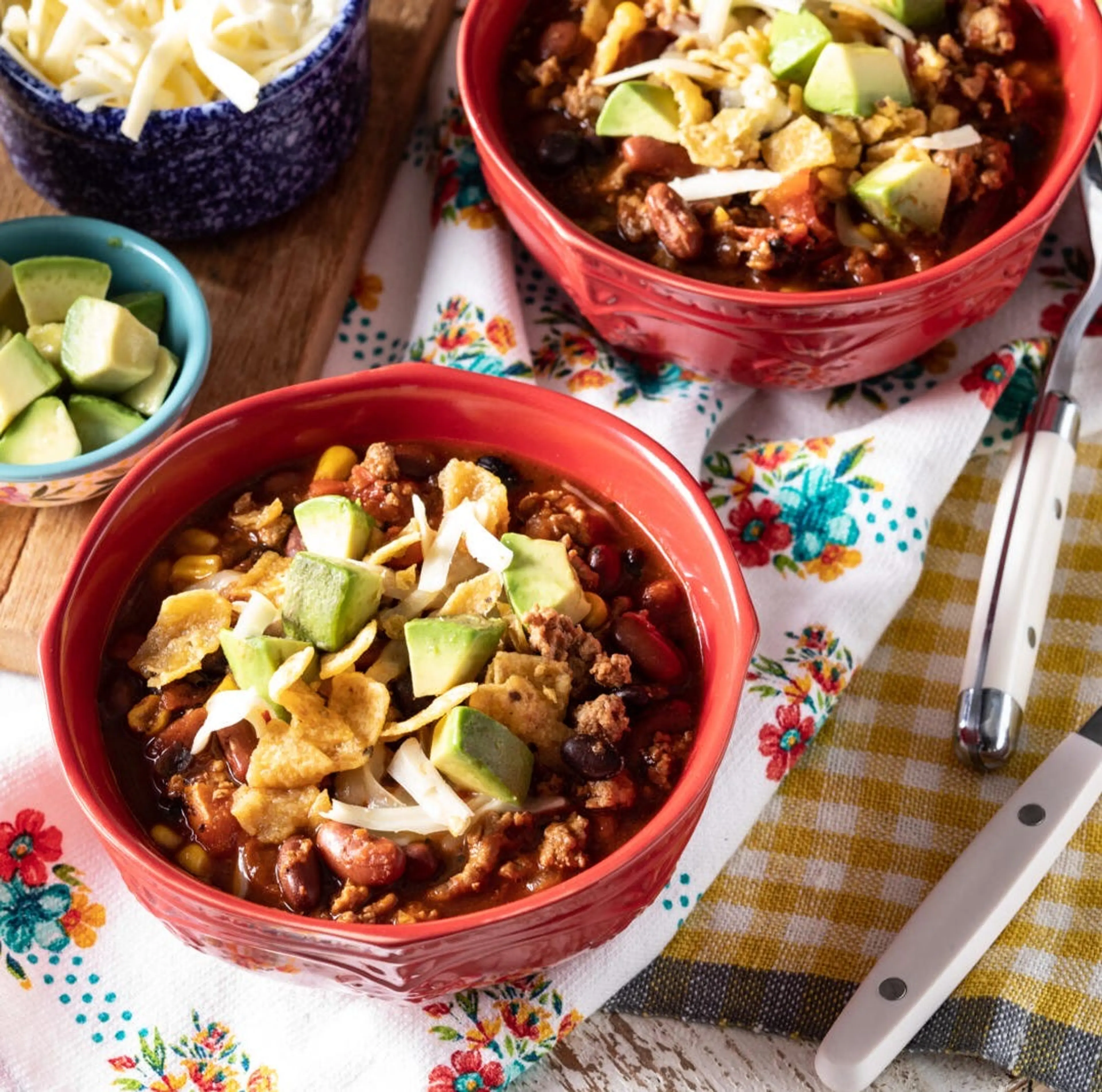 Slow Cooker Turkey Chili