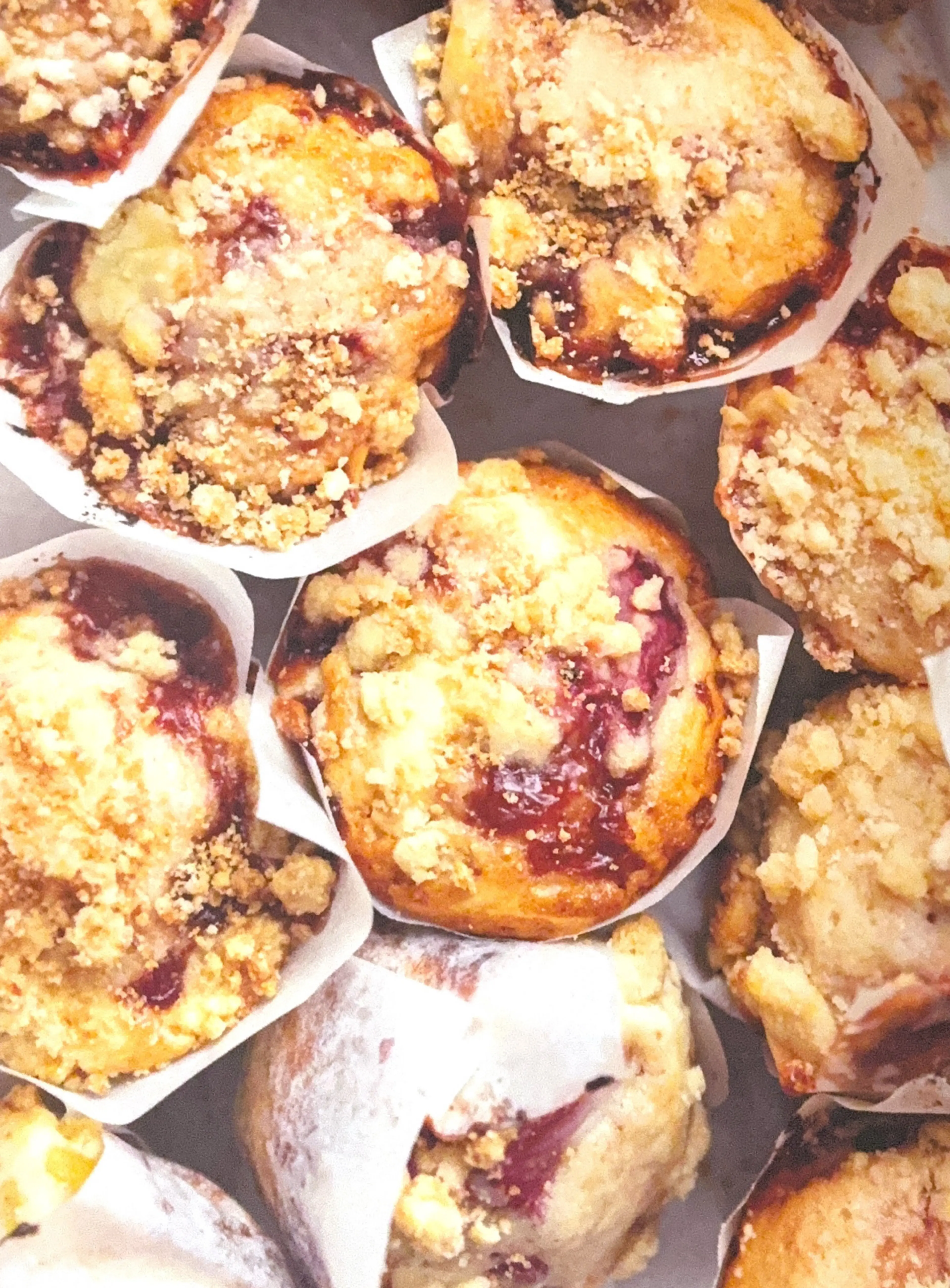 Strawberry Cheesecake Muffins