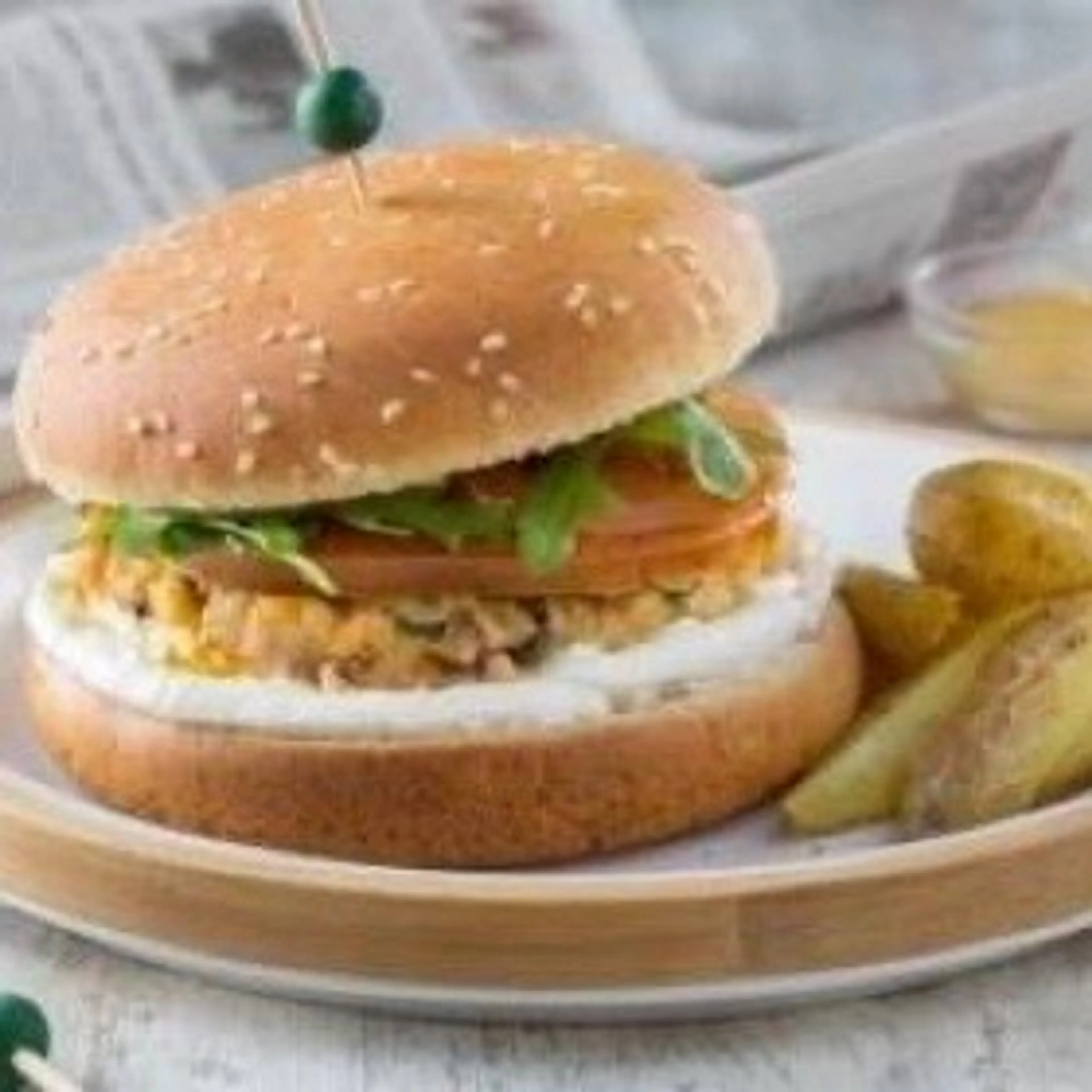 Recette De Burger Nordique Au Saumon